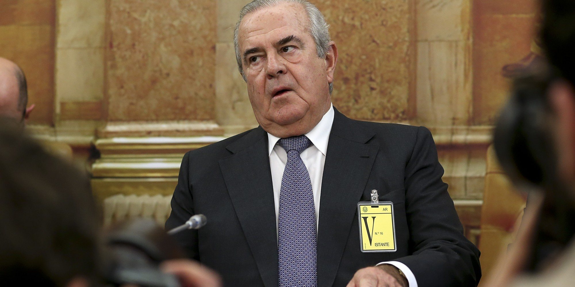 José Manuel Espírito Santo durante a comissão de inquérito sobre o BES, em dezembro de 2014