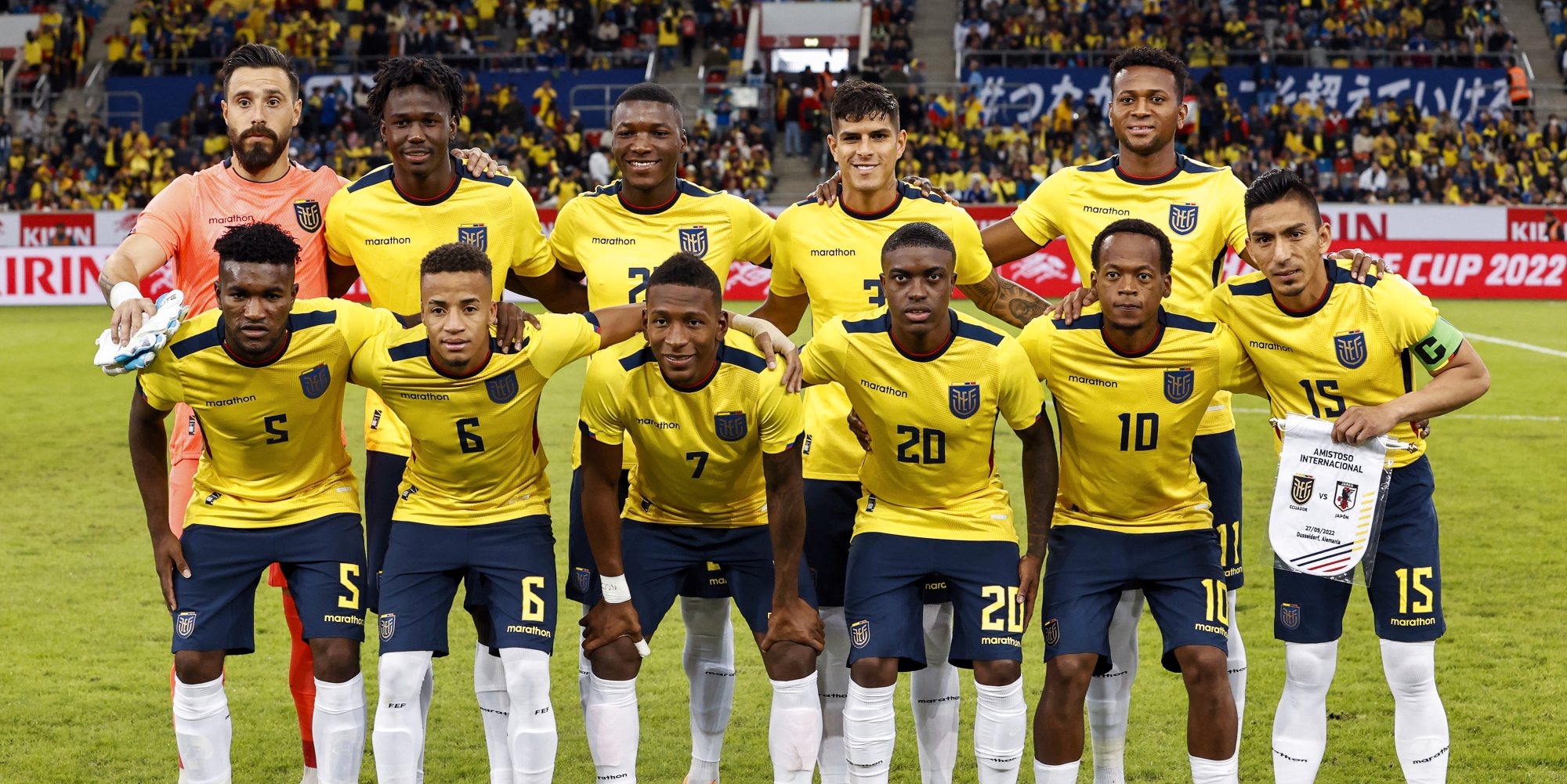 Equador participou apenas em três fases finais de Mundiais até ao momento, tendo passado apenas por uma vez os grupos (caindo nos oitavos com a Inglaterra, em 2006)