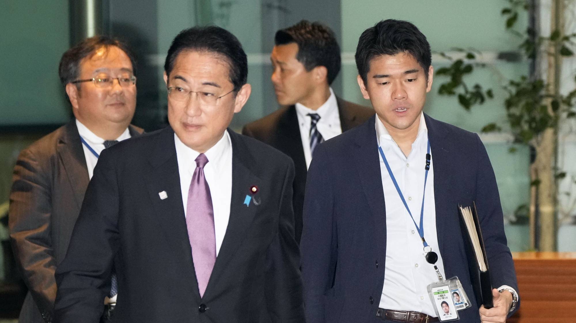 Shotaro Kishida foi nomeado para o cargo de secretário executivo de política pelo primeiro-ministro em outubro de 2022