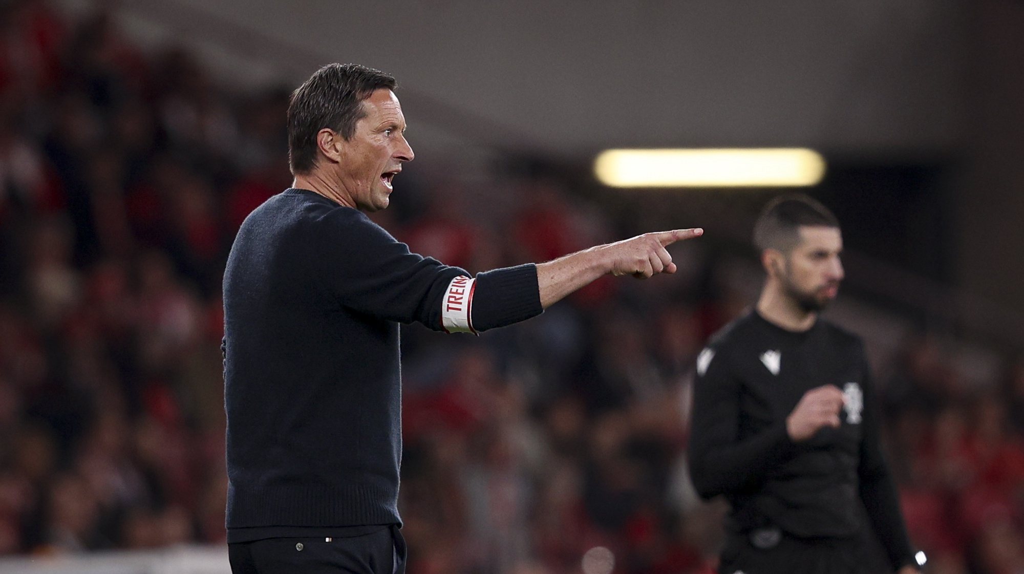 Benfica head coach Roger Schmidt during the Portuguese First League soccer match against Gil Vicente held at Luz stadium, in Lisbon, Portugal, 04 February 2024. FILIPE AMORIM/LUSA