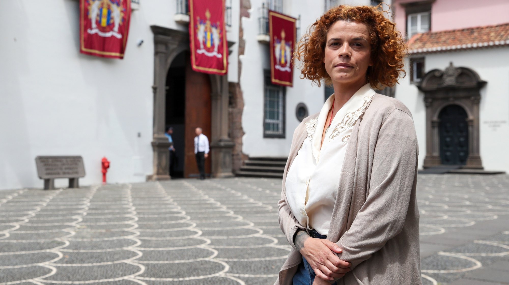 Marta Sofia cabeça de lista do Livre na Madeira às Eleições Legislativas da Madeira marcadas para 26 de maio, em entrevista à Agência Lusa, no Funchal, 26 de abril de 2024. (ACOMPANHA TEXTO DE 09-05-2024) HOMEM DE GOUVEIA/LUSA