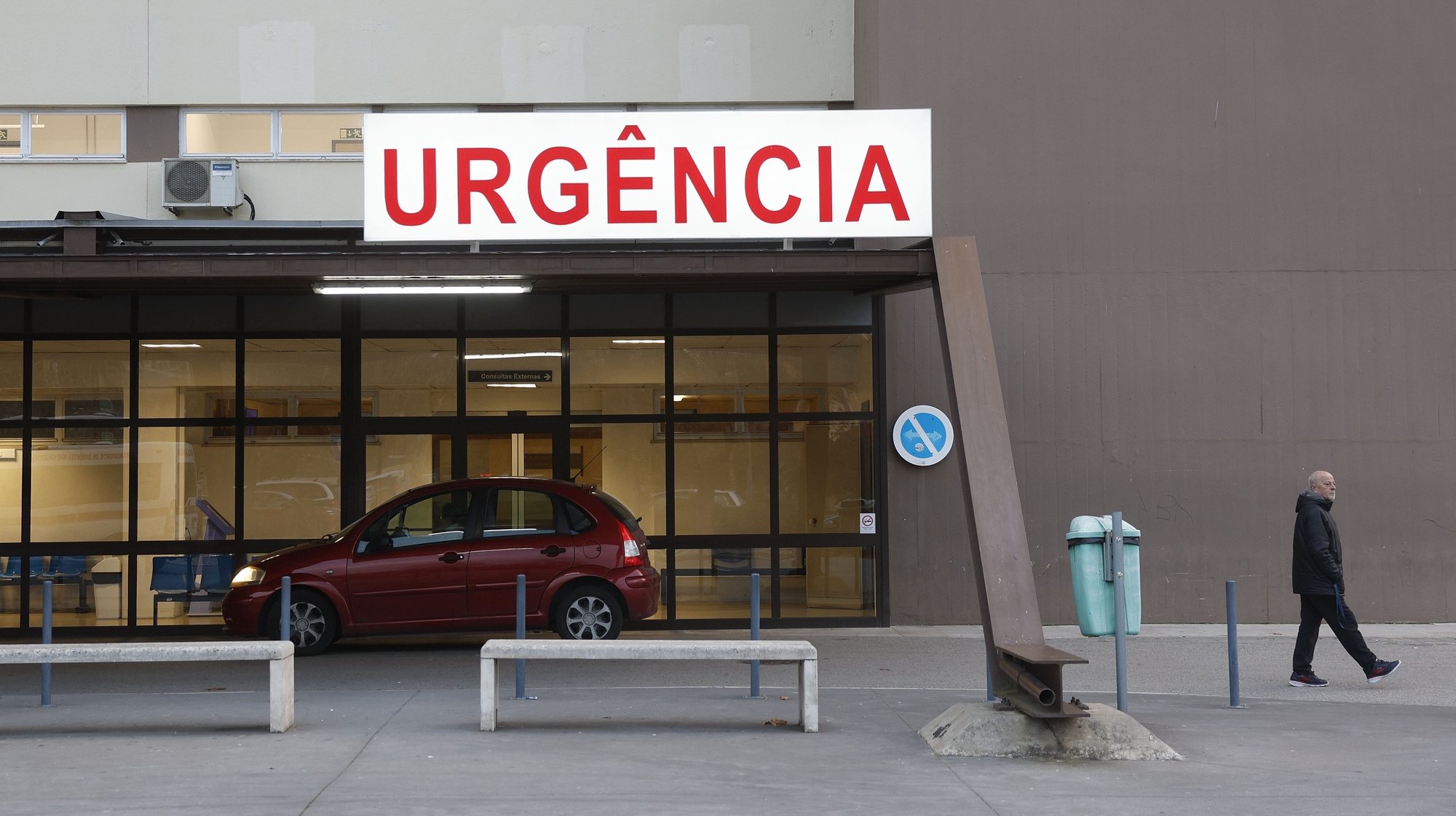 Serviço de urgência do Hospital de Abrantes, Centro Hospitalar Médio Tejo (CHMT), em Abrantes, 28 de dezembro de 2023. ANTÓNIO PEDRO SANTOS/LUSA