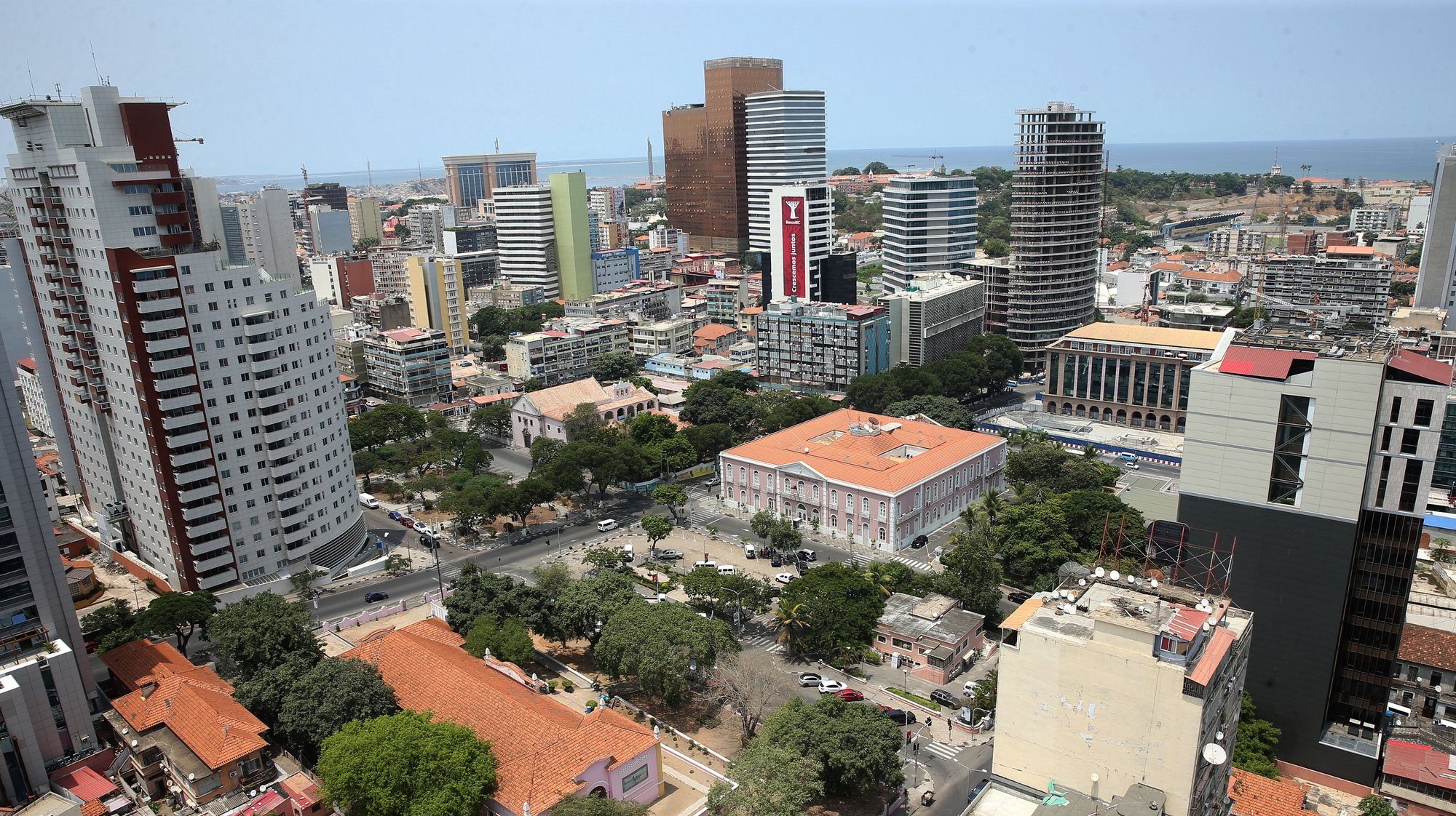 Cidade de Luanda, em Angola, 15 de fevereiro de 2021. AMPE ROGÉRIO/LUSA