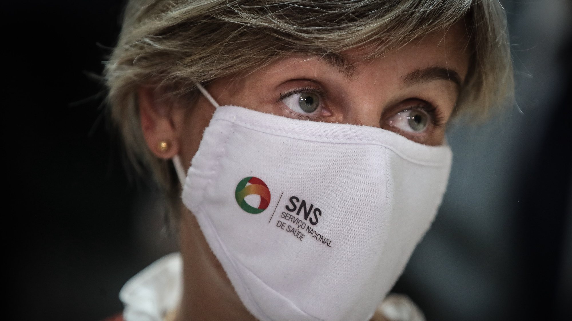 A ministra da Saúde, Marta Temido, participa na tomada de posse dos órgãos sociais da Associação Nacional das Farmácias (ANF), em Lisboa, 21 de junho de 2021. MÁRIO CRUZ/LUSA