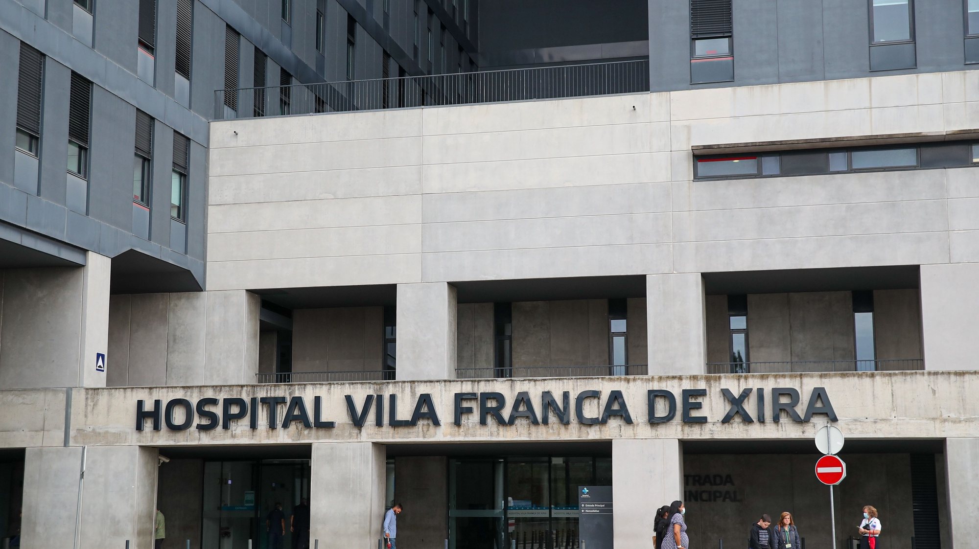 Fachada do Hospital de Vila Franca de Xira, 28 de outubro de 2022. ANTÓNIO COTRIM/LUSA