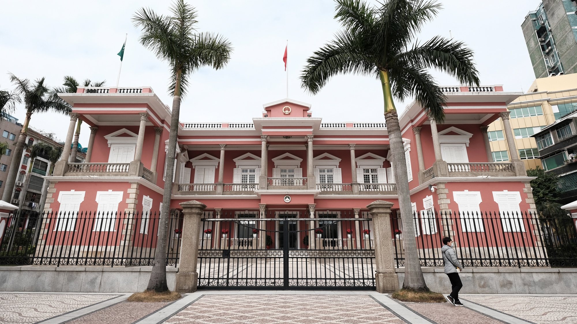Edifício da sede do Governo em Macau, China, 22 de agosto de 2023. GONÇALO LOBO PINHEIRO/LUSA