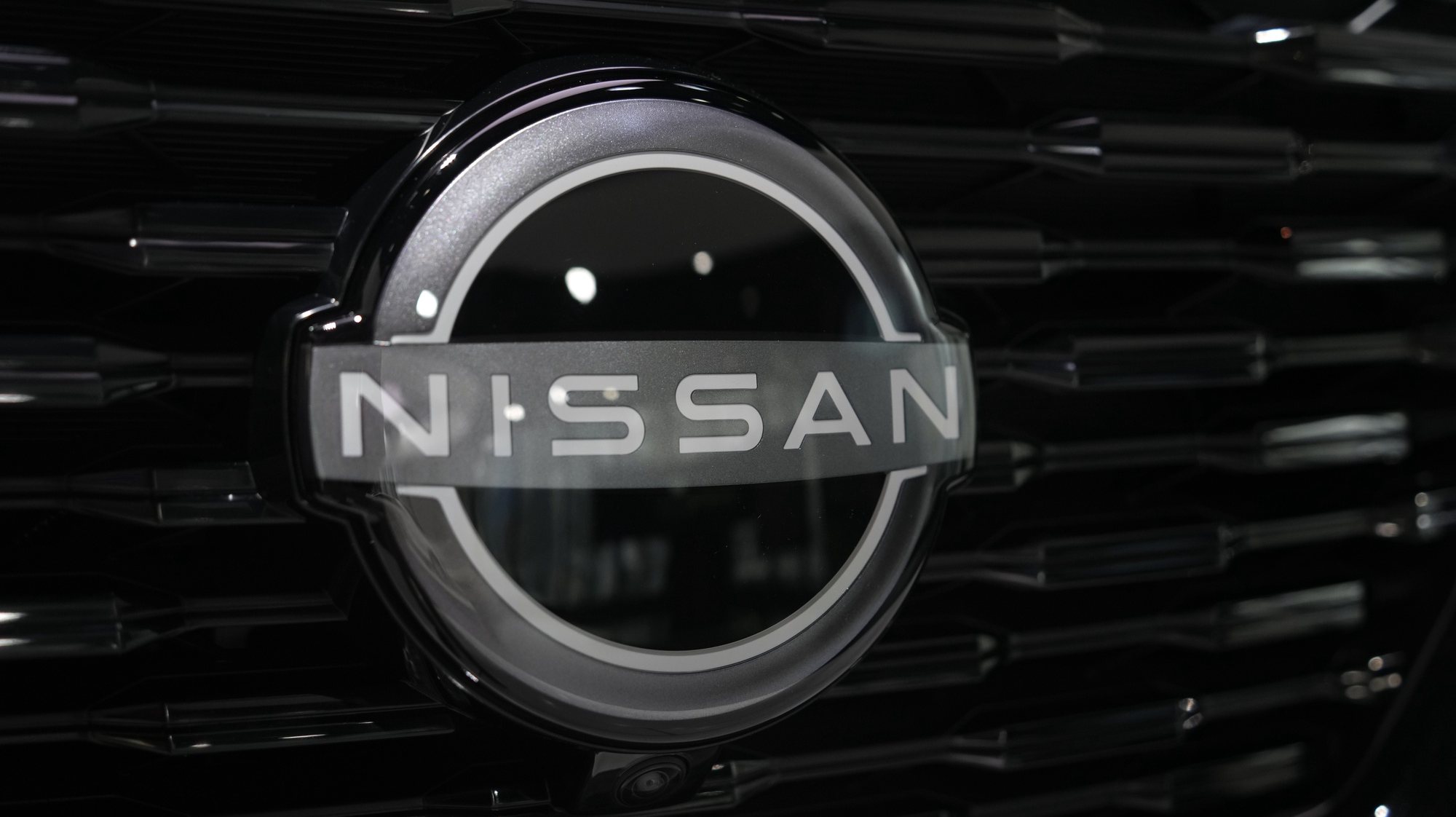 epa10620518 The Nissan logo is seen on a vehicle at a showroom in Tokyo, Japan, 11 May 2023. In its consolidated financial results for the fiscal year ending 31 March 2023, Nissan Motor Corporation announced that its net profit increased by 3 percent to 221.9 billion yen (1.65 billion USD).  EPA/FRANCK ROBICHON