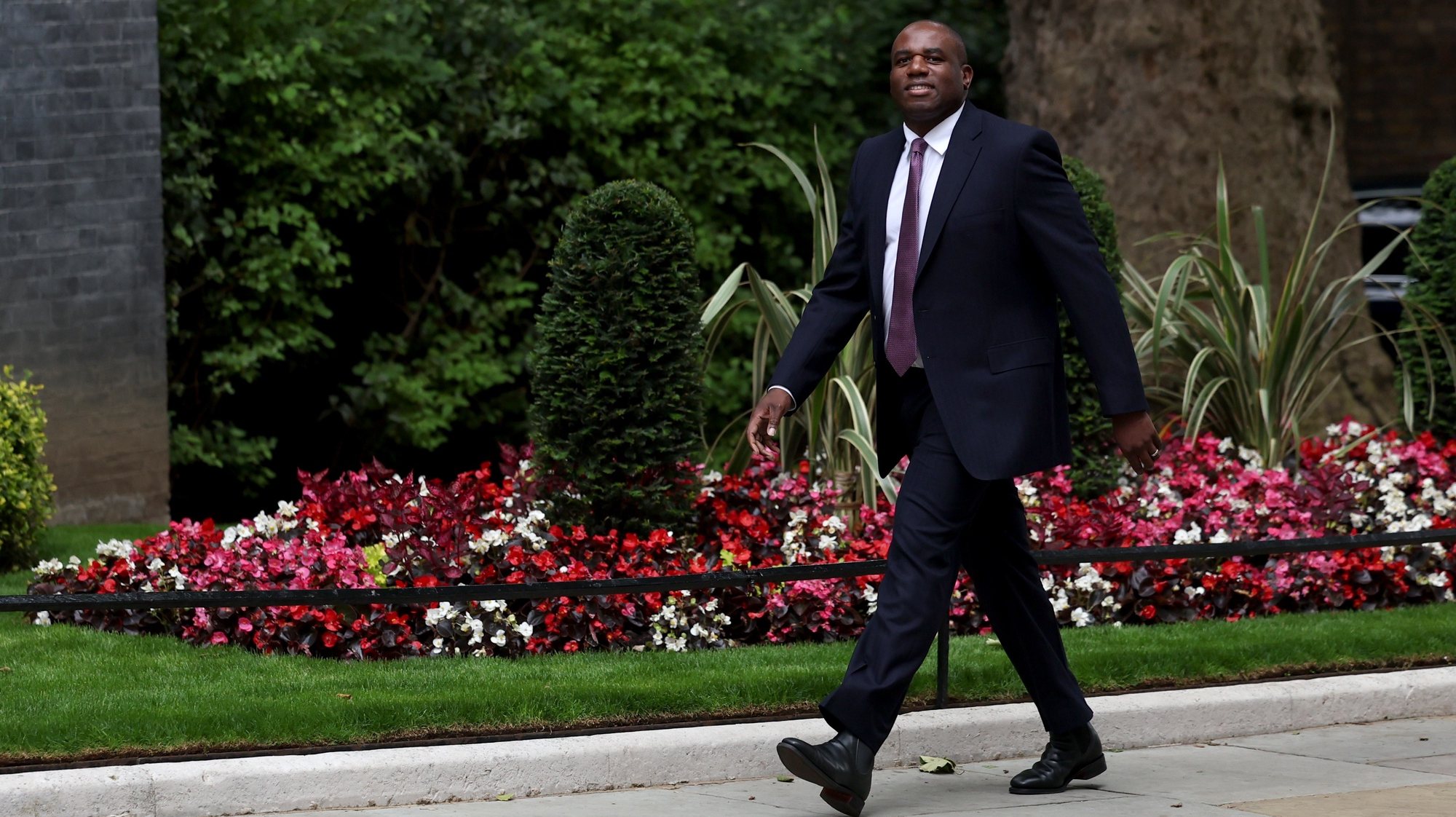 epa11459258 David Lammy arrives in Downing Street in London, Britain, 05 July 2024. Labour party leader Keir Starmer became the country&#039;s new prime minister on 05 July, after his party won a landslide victory in the general election. New prime minister Starmer will appoint his cabinet of the new government.  EPA/ANDY RAIN