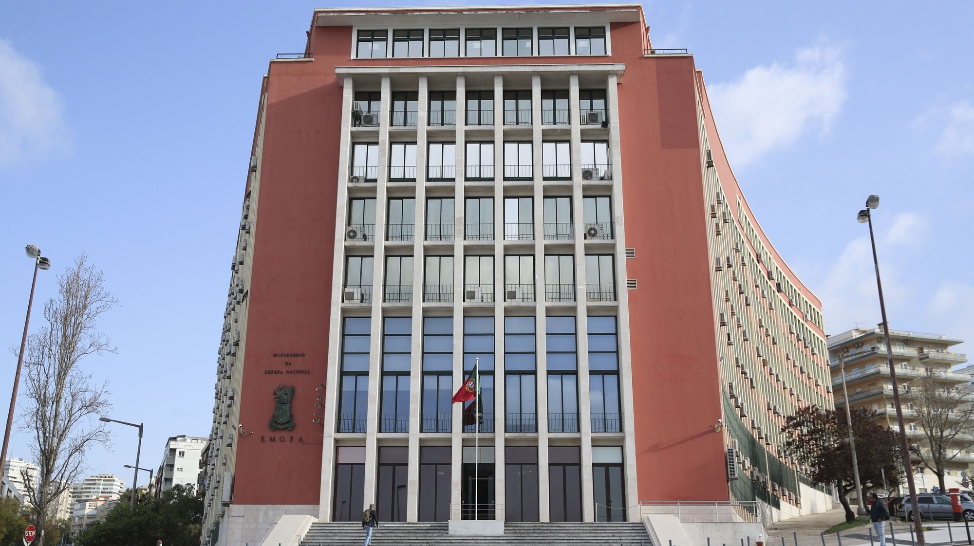 Edifício do Ministério da Defesa, em Lisboa,30 de março de 2022.   ANTÓNIO COTRIM/LUSA
