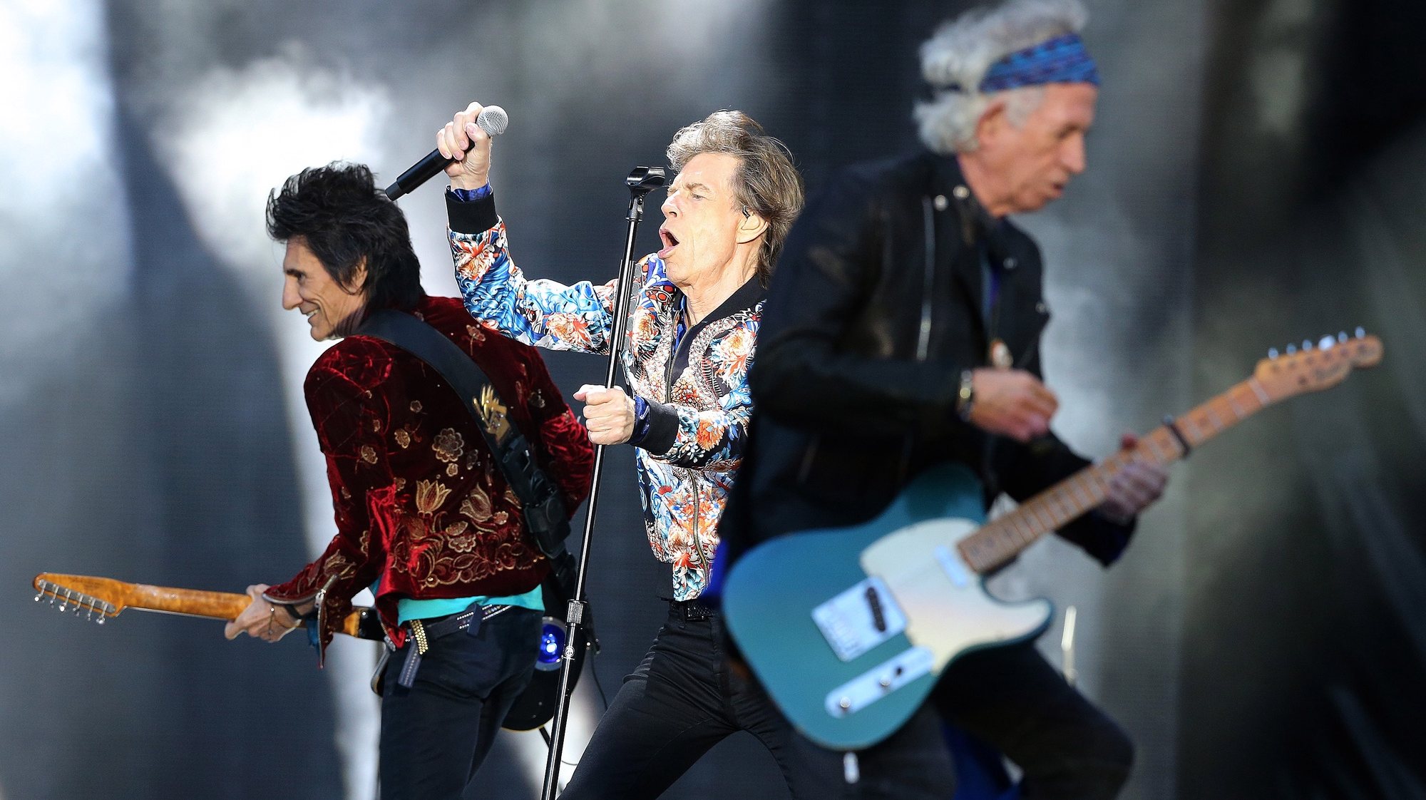 A banda britânica Rolling Stones
