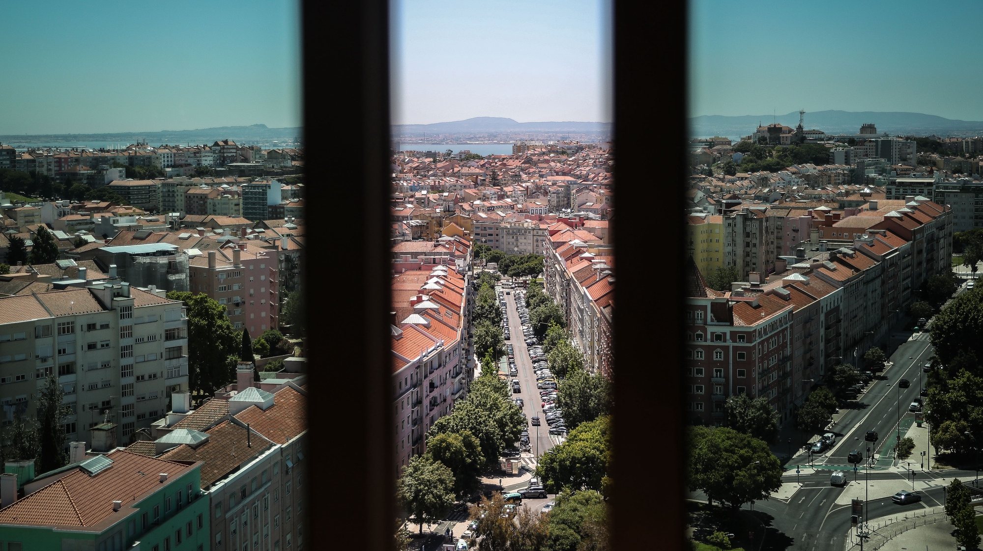 Vista da cidade de Lisboa, 2 de julho de 2021. MÁRIO CRUZ/LUSA