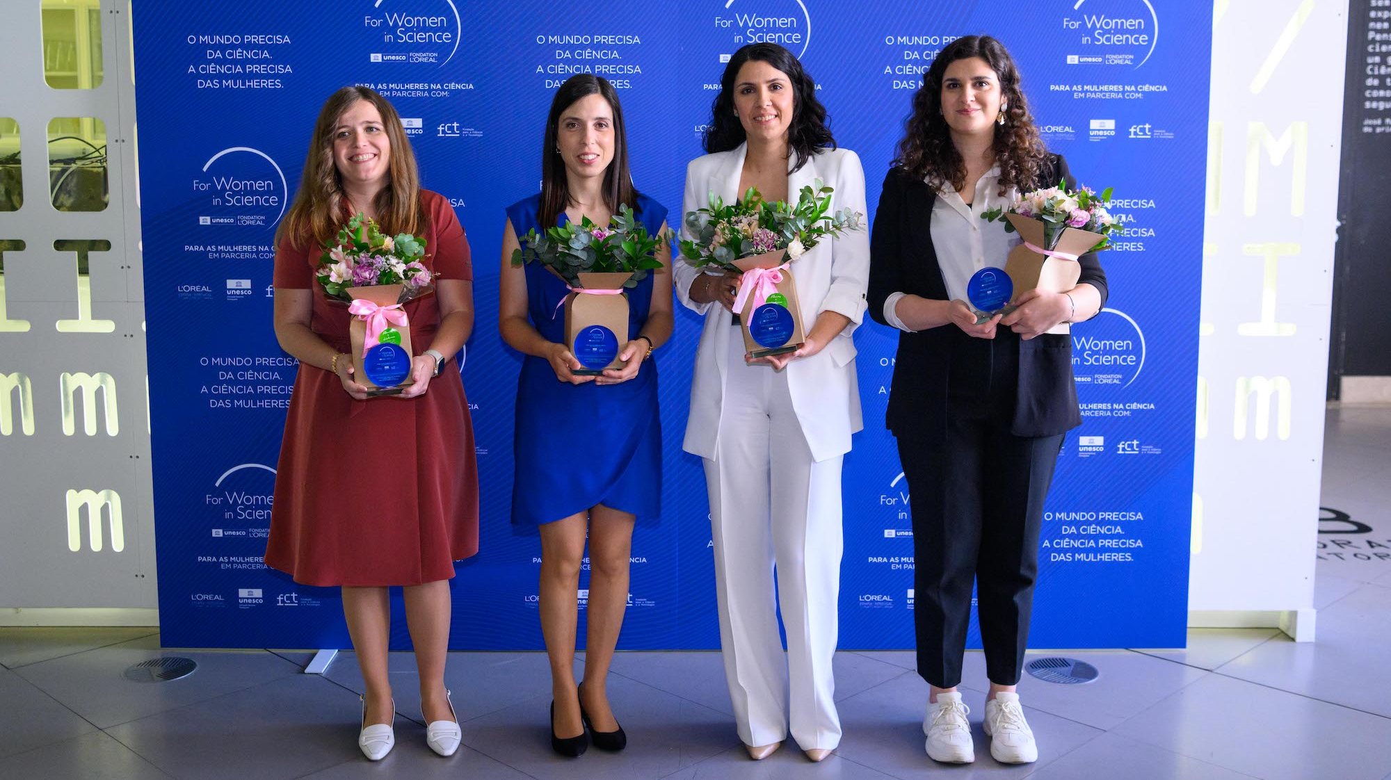 As vencedoras, Andreia Pereira, Joana Sacramento, Raquel Boia e Sara Peixoto