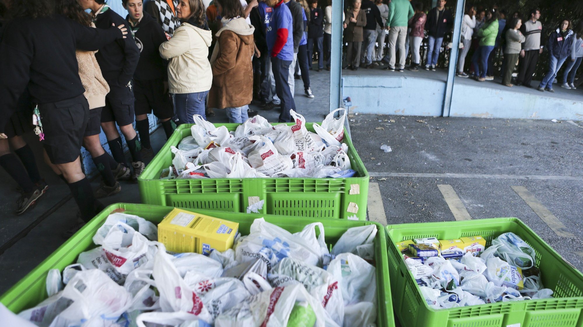 O Banco Alimentar contra a Fome recebeu 514 toneladas de bens alimentares