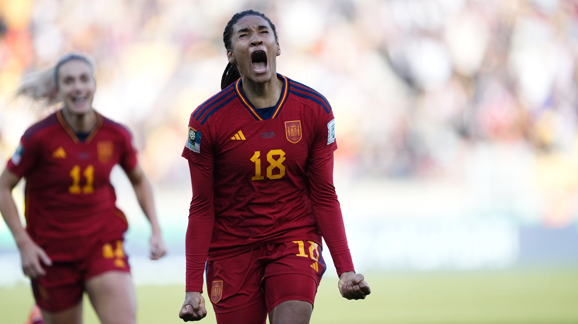 Salma Paralluelo saiu do banco para marcar o golo mais importante da seleção espanhola feminina (pelo menos até agora)