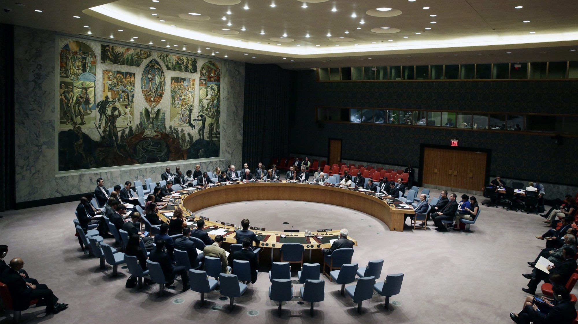No Conselho de Segurança da ONU, os EUA mostraram sob a Administração Biden pouca iniciativa e contraposição à iniciativa Rússia