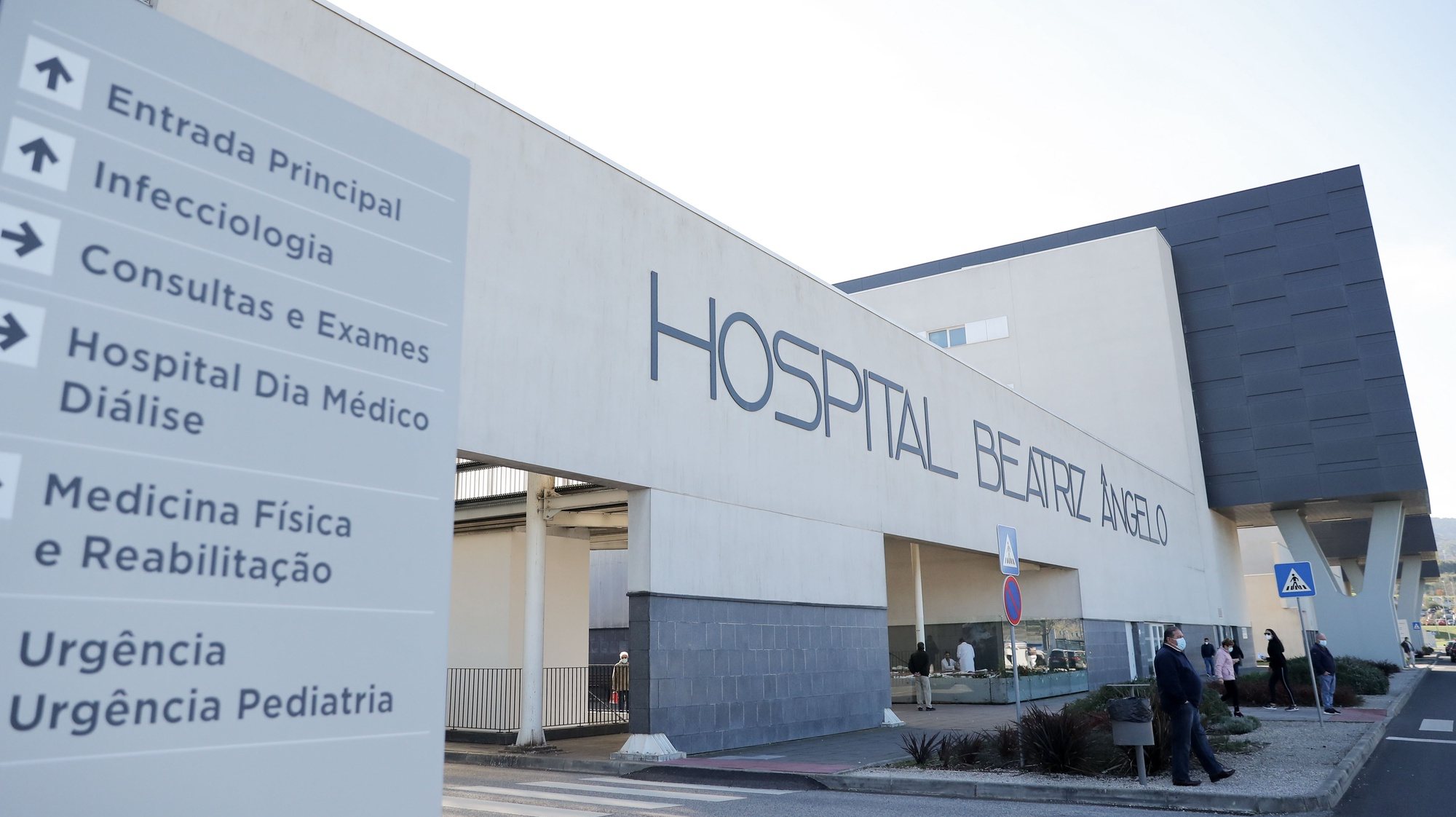Hospital  Beatriz Ângelo, Loures, 18 de janeiro de 2022. ANTÓNIO COTRIM/LUSA