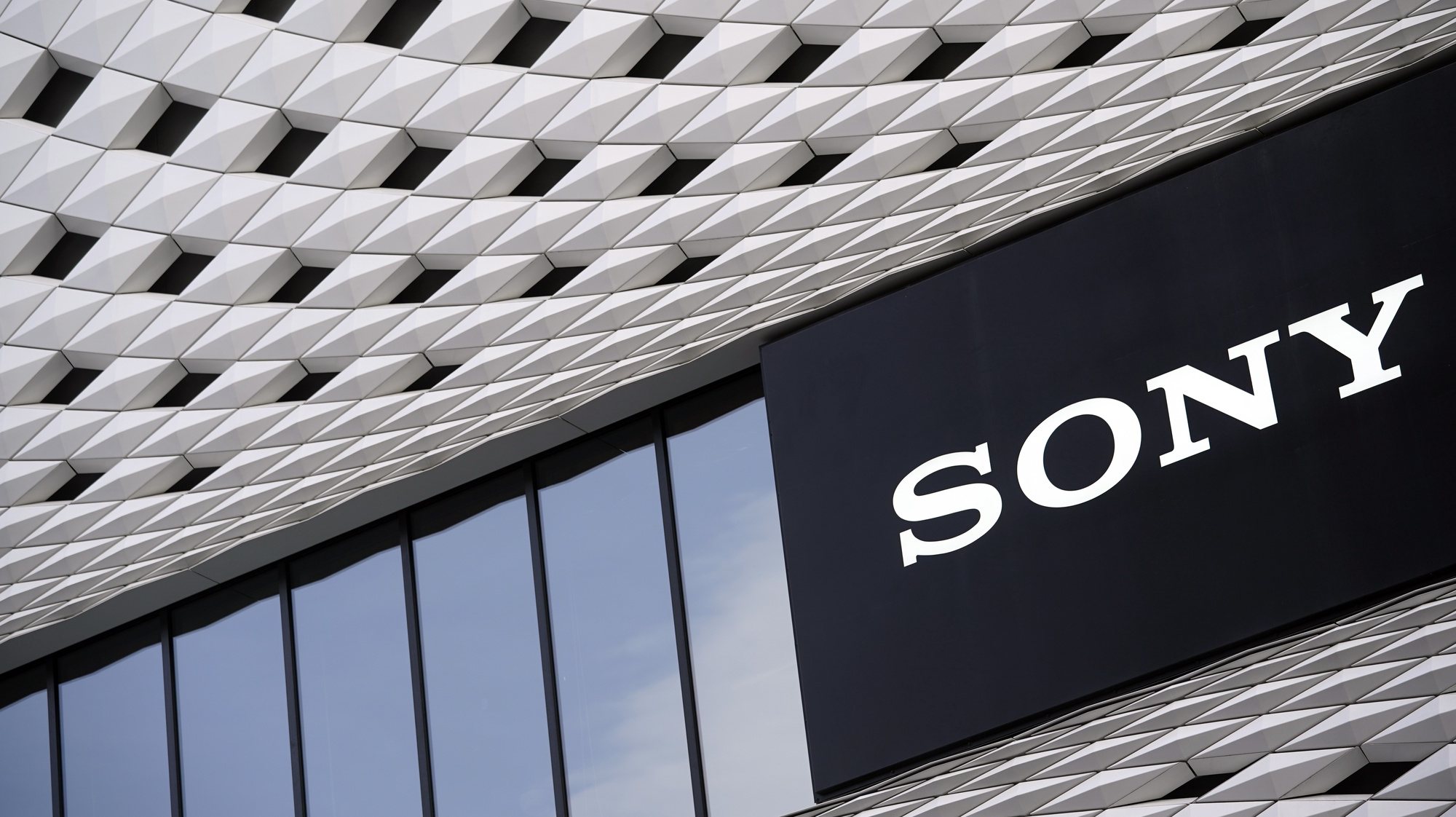 epa09722545 (FILE) - The Sony logo is seen on a building in Tokyo, Japan, 28 April 2021 (reissued 02 February 2022). On 02 February 2022, Sony Group announced its net profit fell by 19.9 per cent during the April to December 2021 period.  EPA/FRANCK ROBICHON