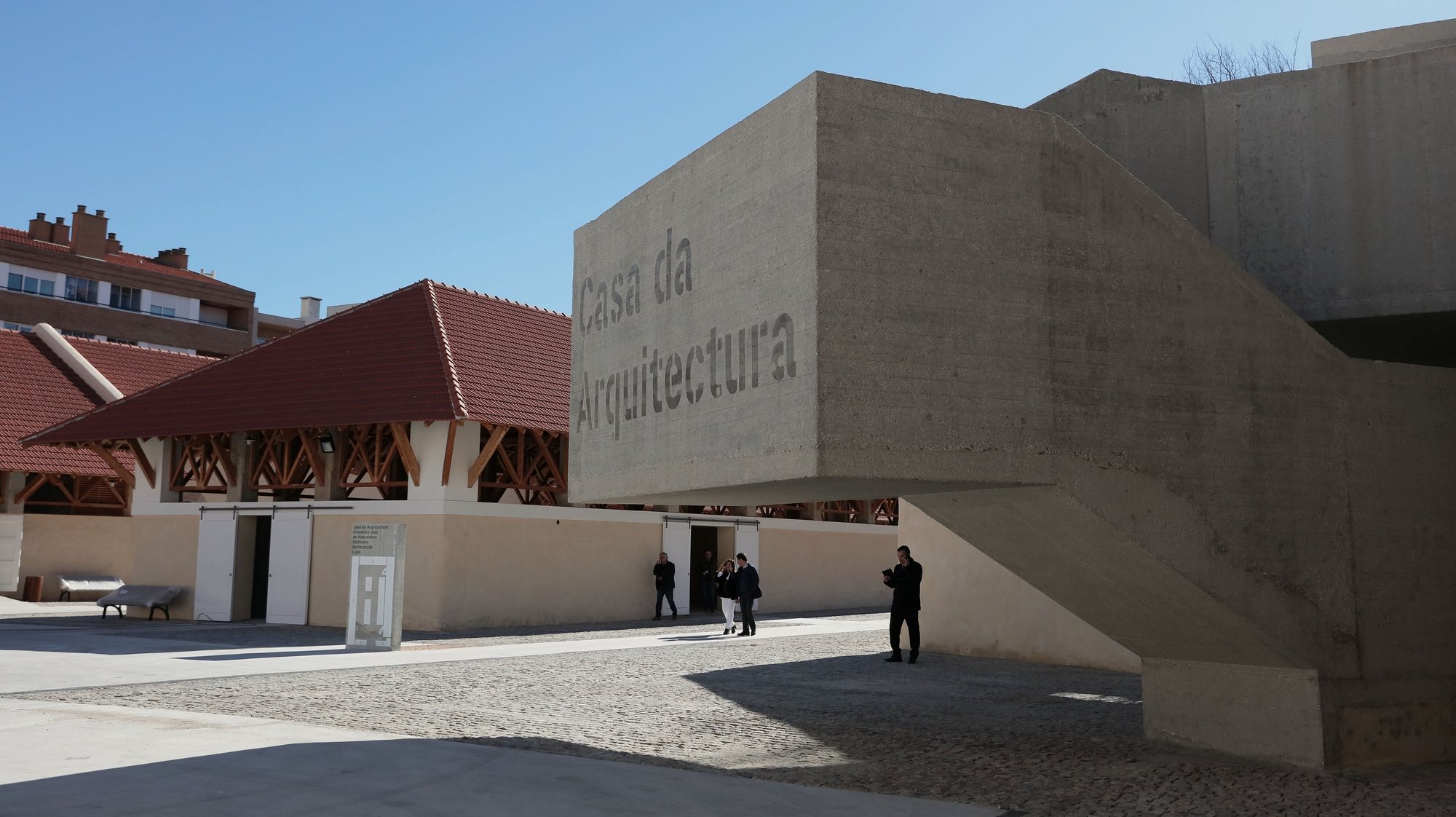 Pormenor da Casa da Arquitetura, em Matosinhos, 14 de novembro 2017. Criada em 2007, a Casa da Arquitetura, é uma entidade cultural sem fins lucrativos e que cria e programa conteúdos para a divulgação da arquitetura junto da sociedade. MANUEL ARAÚJO/LUSA