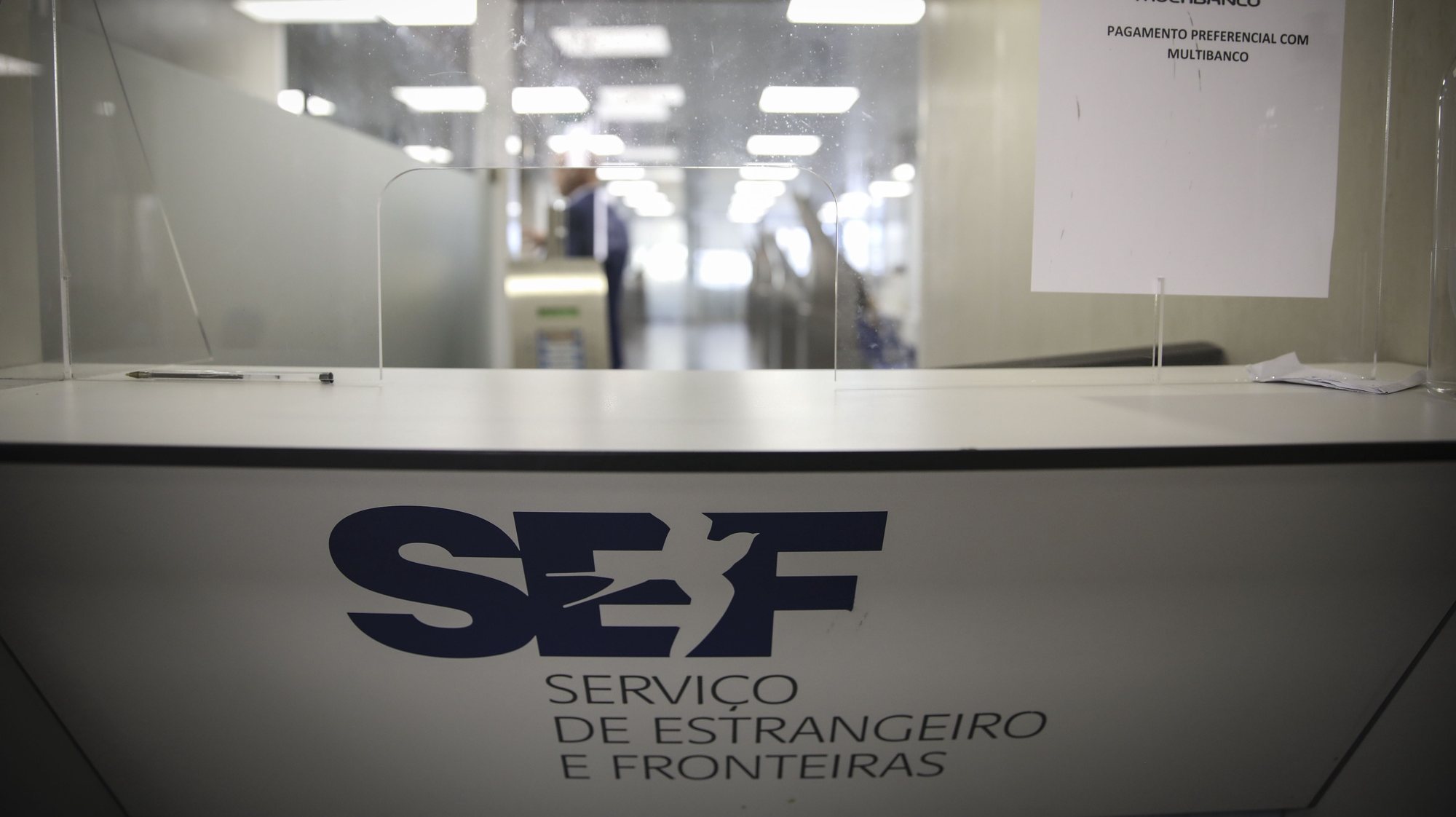 Instalações do Serviço de Estangeiros e Fronteiras (SEF) F, em Lisboa, 26 setembro 2022.  ANDRÉ KOSTERS / LUSA