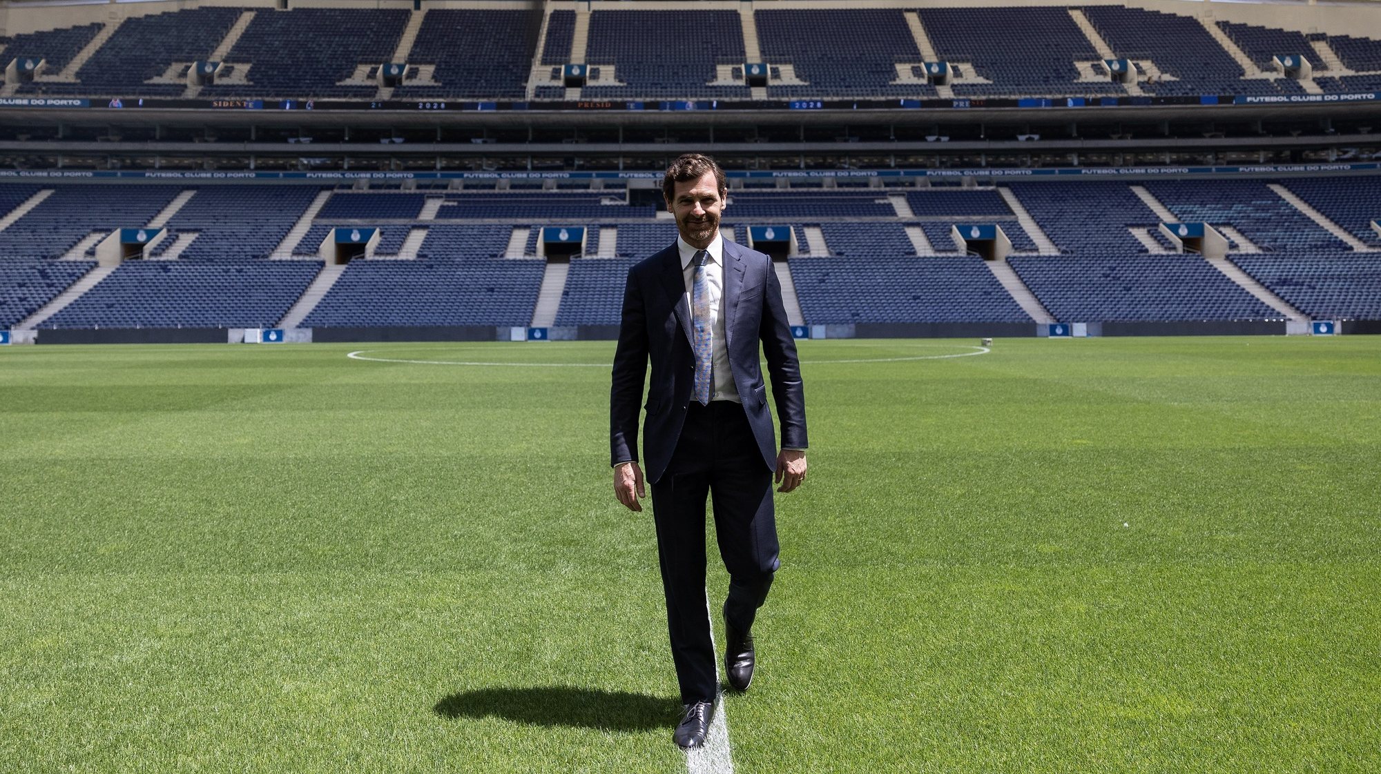 Andre Villas-Boas was sworn in this Tuesday as president of FC Porto in a ceremony at the Dragão stadium in Porto, Portugal, 7th May 2024. JOSE COELHO/LUSA