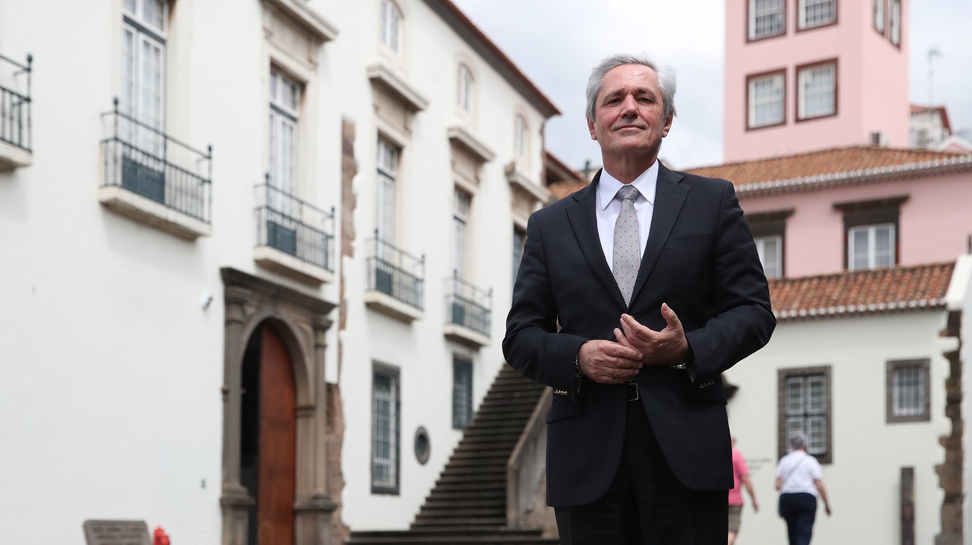 José Manuel Rodrigues, cabeça de lista pelo CDS-PP às Eleições Legislativas da Madeira marcadas para 26 de maio, em entrevista à Agência Lusa, no Funchal, 22 de abril de 2024. (ACOMPANHA TEXTO DE 05-05-2024) HOMEM DE GOUVEIA/LUSA
