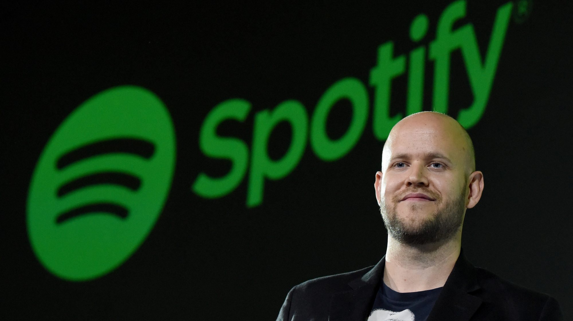 Daniel Ek, o CEO do Spotify.