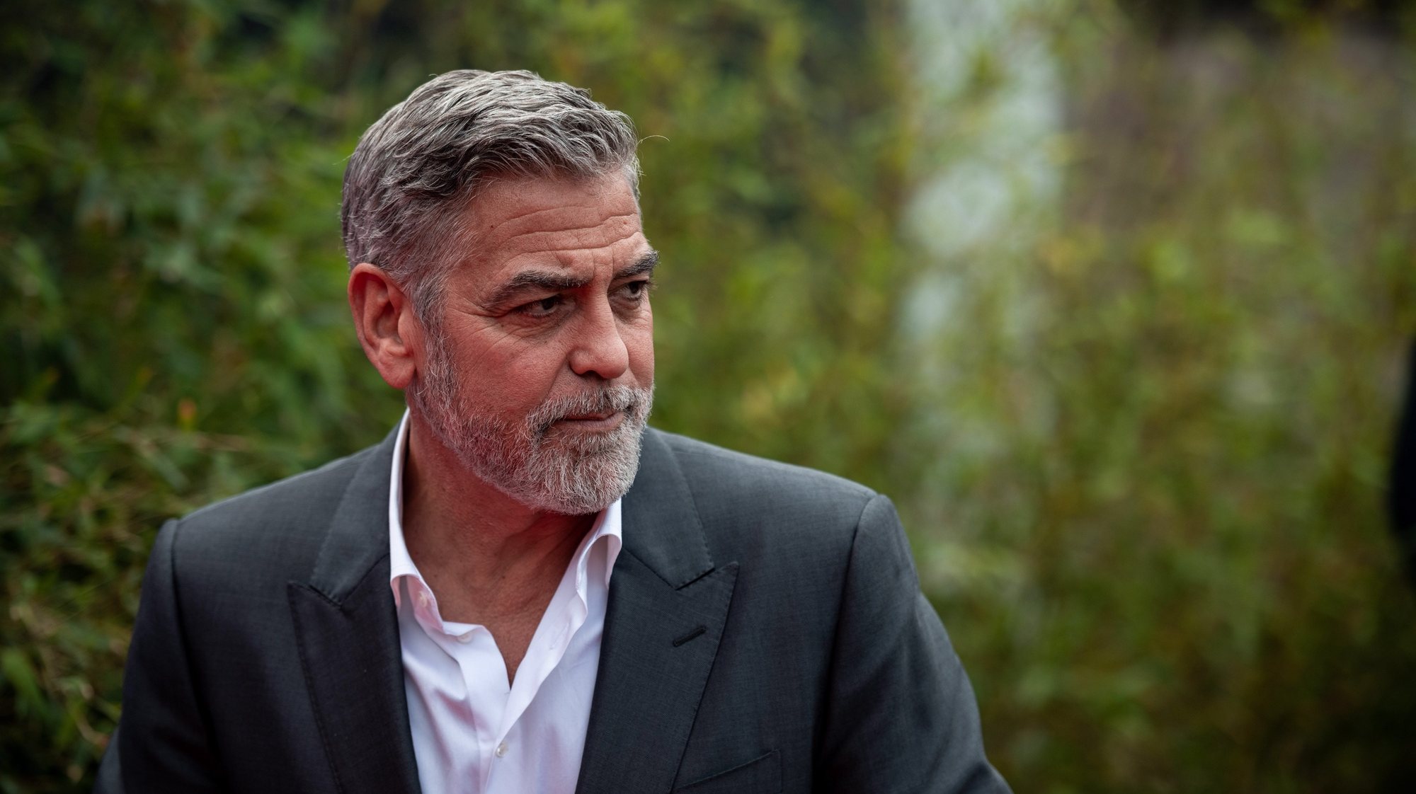 epa10650706 US actor George Clooney attends the German Postcode Lottery Charity Gala 2023 in Duesseldorf, Germany, 23 May 2023. Clooney is the International Ambassador for the Postcode Lottery Group. German Postcode Lottery was founded in 2016 and is collecting money for charity purposes.  EPA/FABIAN STRAUCH