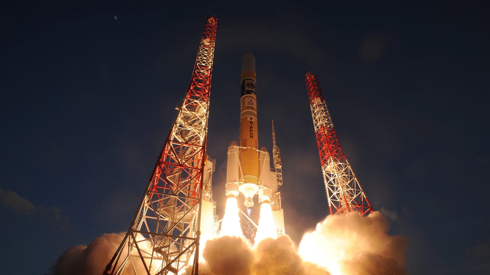 epa05166066 A handout photo taken and provided on 17 February 2016 by the Japan Aerospace Exploration Agency (JAXA) shows the liftoff of the H-2A rocket carrying the X-ray astronomy satellite &#039;ASTRO-H&#039; from the Tanegashima Space Center in Kagoshima Prefecture, southwestern Japan. According to JAXA, the launch was successful.  EPA/JAXA/HANDOUT HANDOUT EDITORIAL USE ONLY/NO SALES HANDOUT EDITORIAL USE ONLY/NO SALES