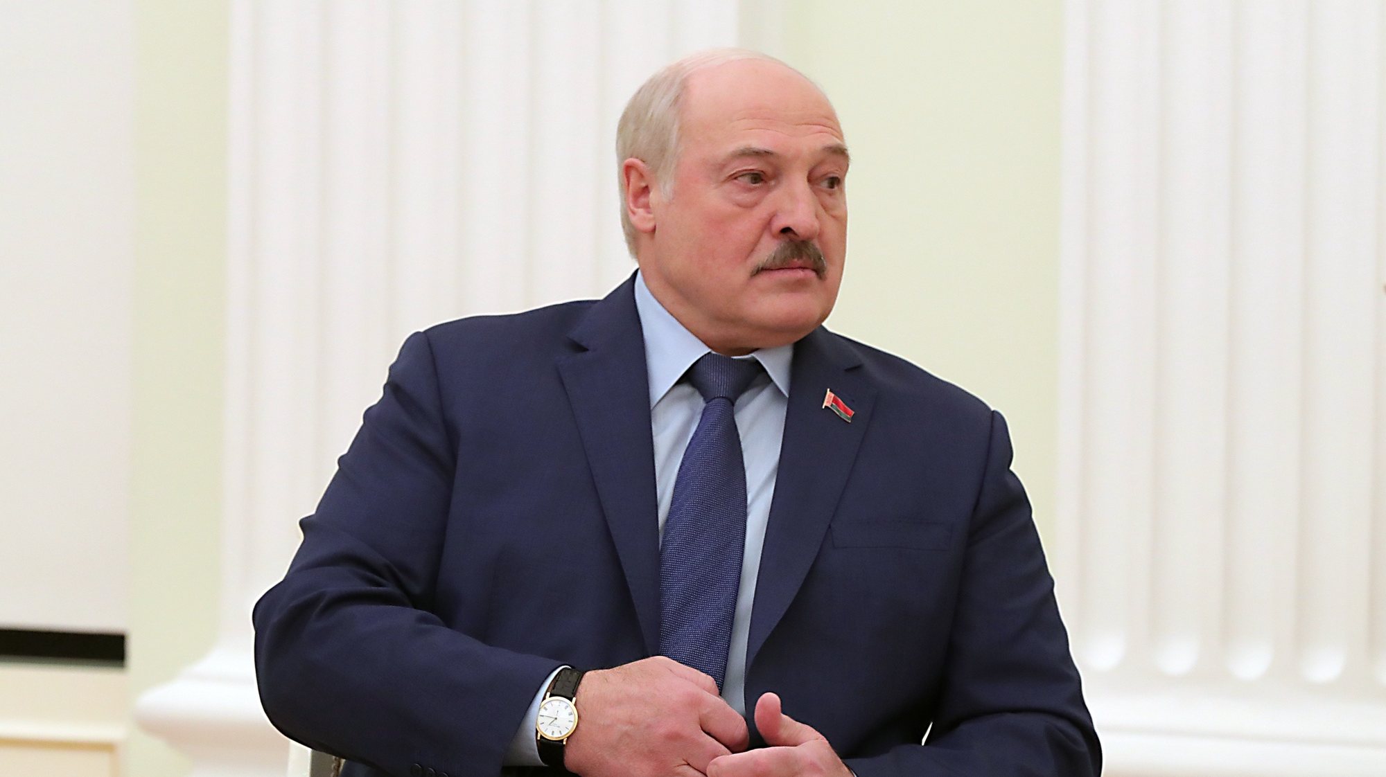 O Presidente da Bielorrússia Alexander Lukashenko