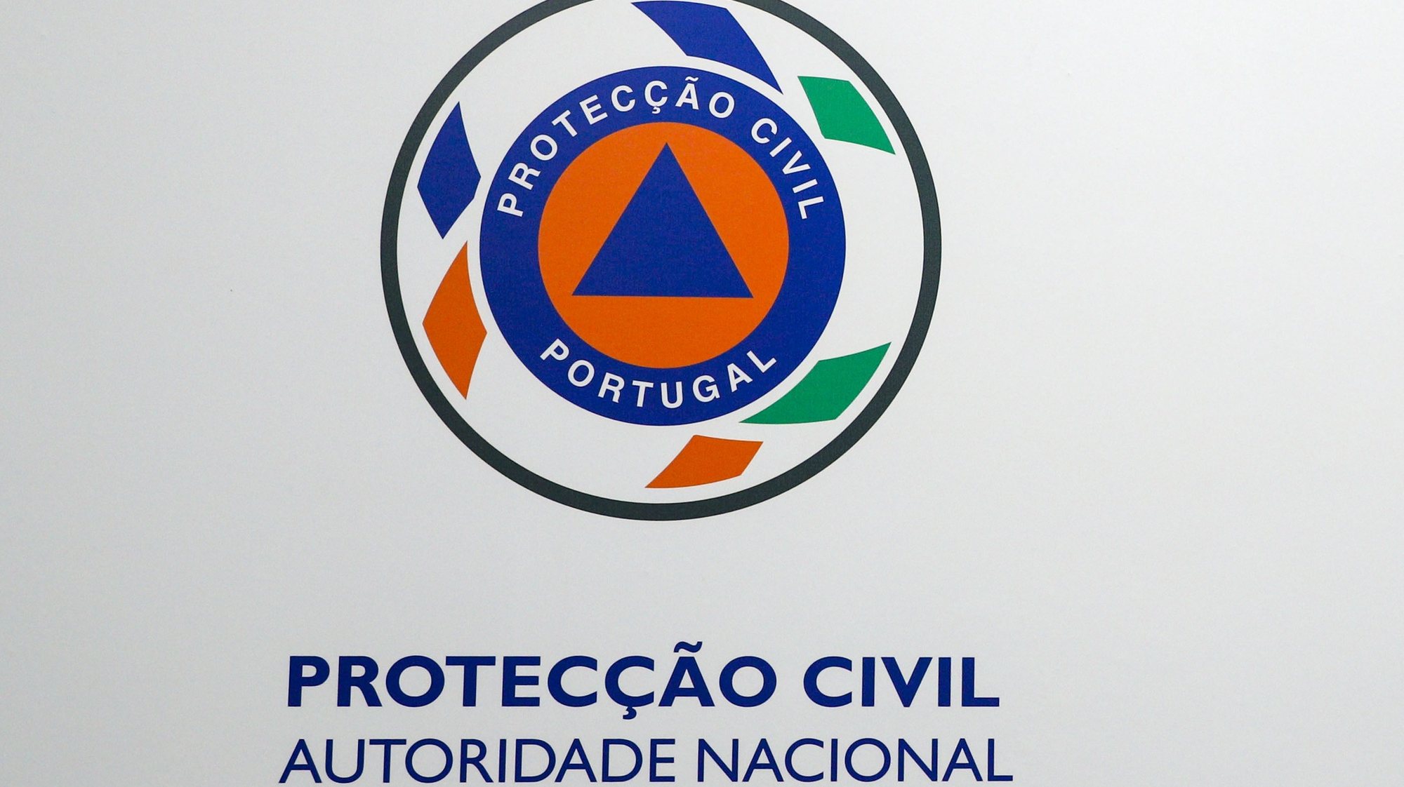 Logotipo da Protecção Civil, Carnaxide, 02 de outubro de 2019. ANTÓNIO COTRIM/LUSA