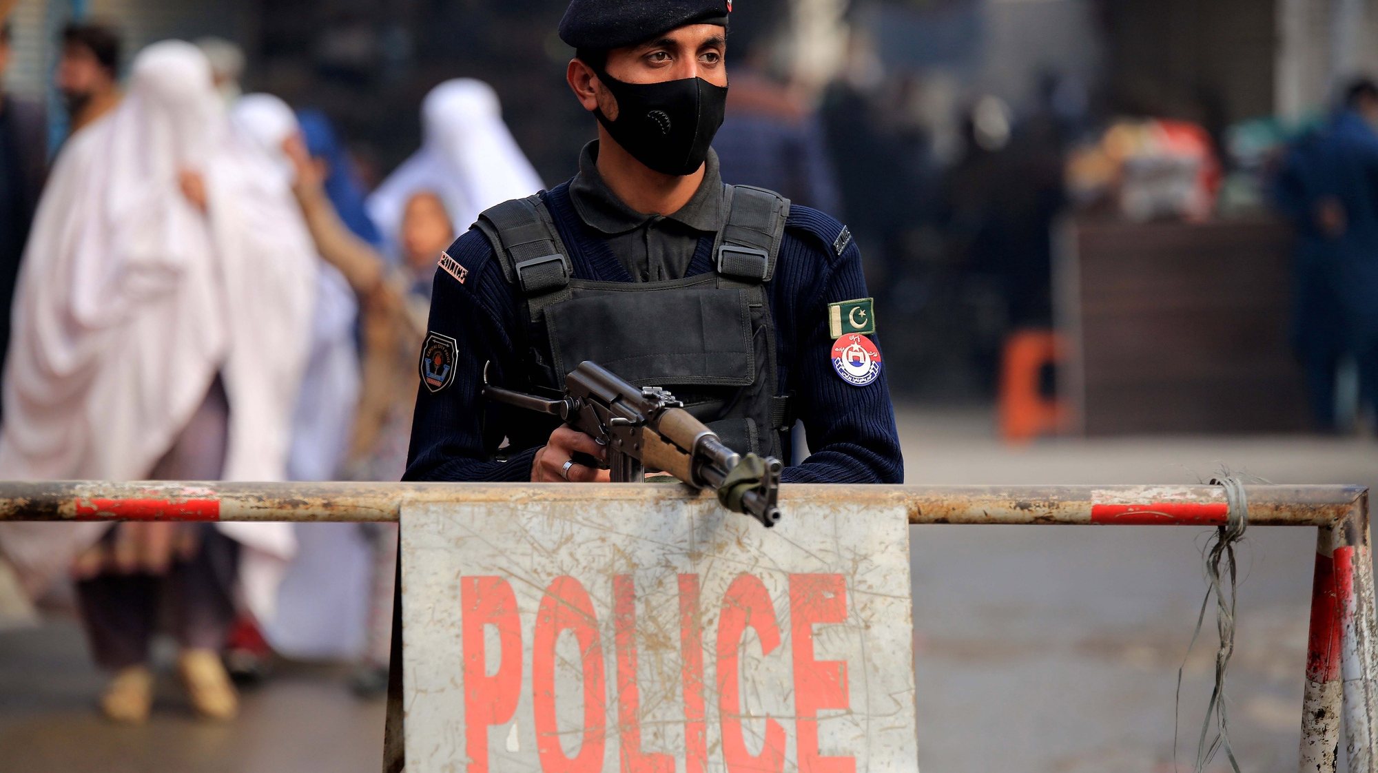 Polícia no Paquistão