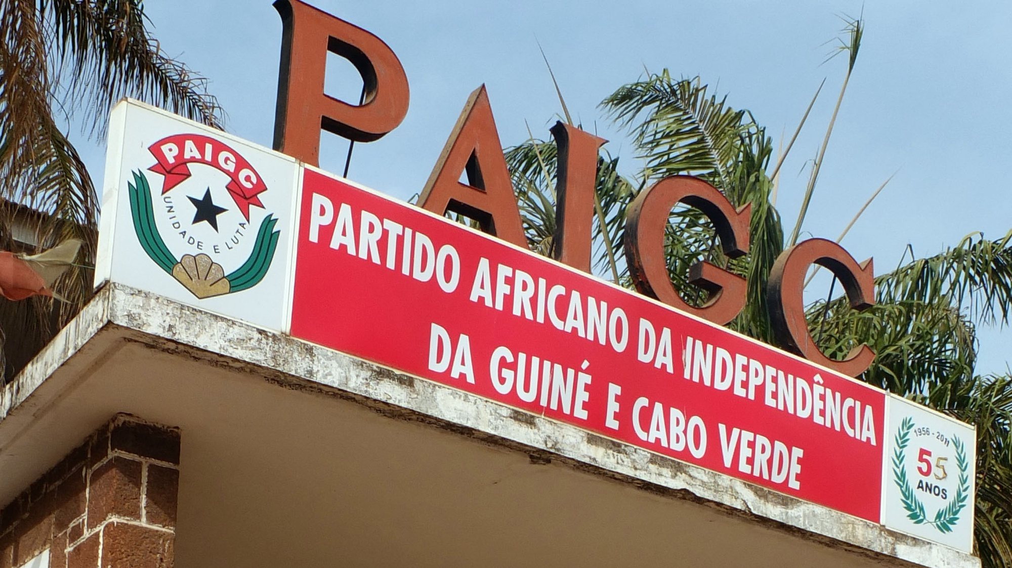 Sede do PAIGC (Partido Africano para a Independência da Guiné e Cabo Verde), Bissau, Guiné-Bissau, 12 de junho de 2015. LUÍS FONSECA/LUSA