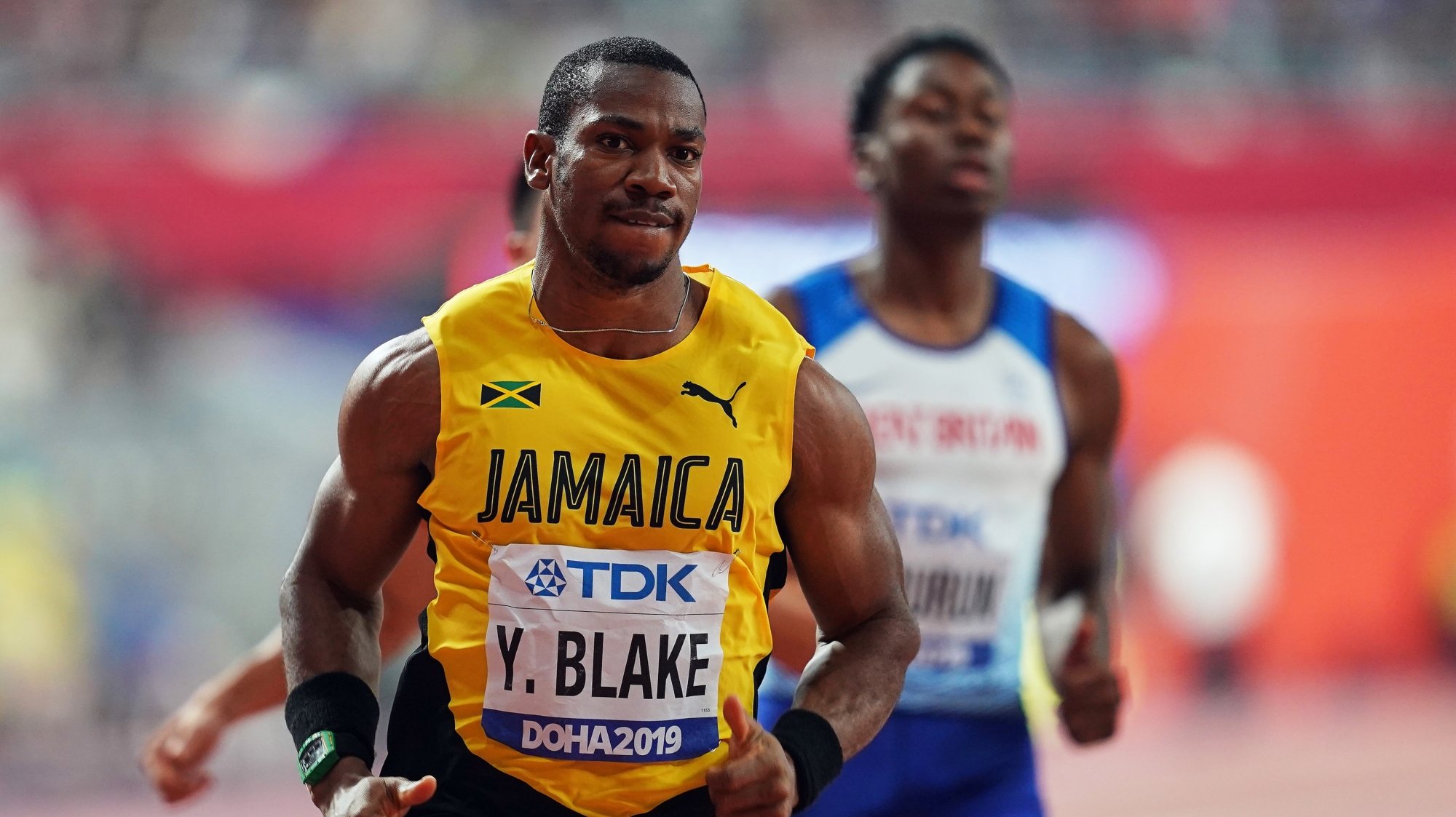 Yohan Blake, agora com 31 anos, terminou final dos 100 metros do último Mundial na quinta posição e foi uma das principais desilusões da prova