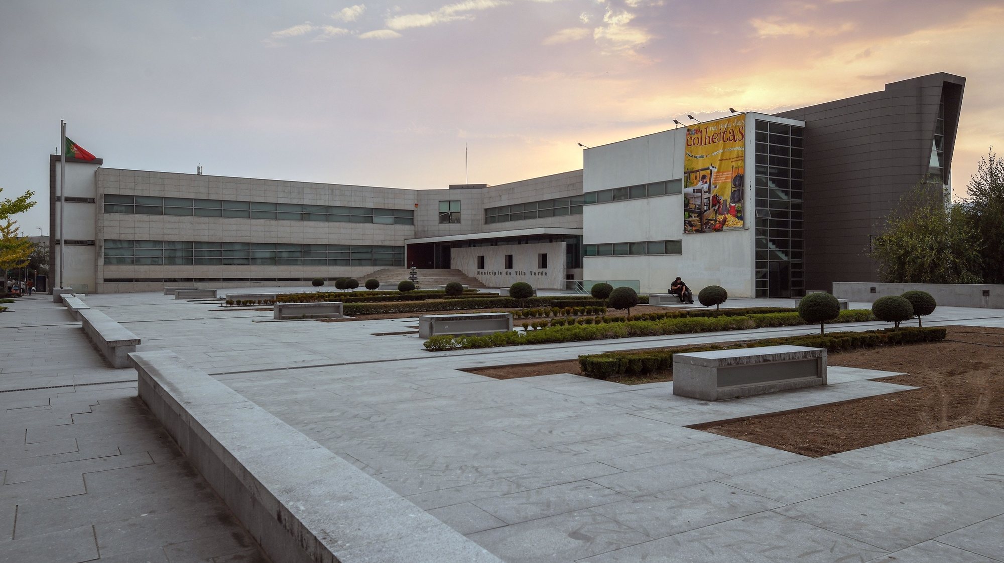 Edifício da Câmara Municipal de Vila Verde, 15 de outubro de 2017. HUGO DELGADO/LUSA