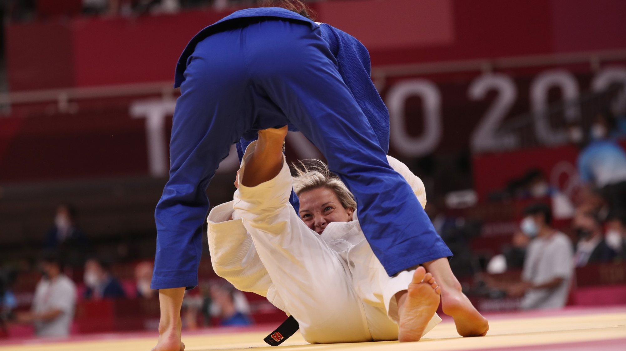 Telma Monteiro sofreu três castigos no período de golden point, dois quase consecutivos, e acabou por ficar arredada da luta pelas medalhas