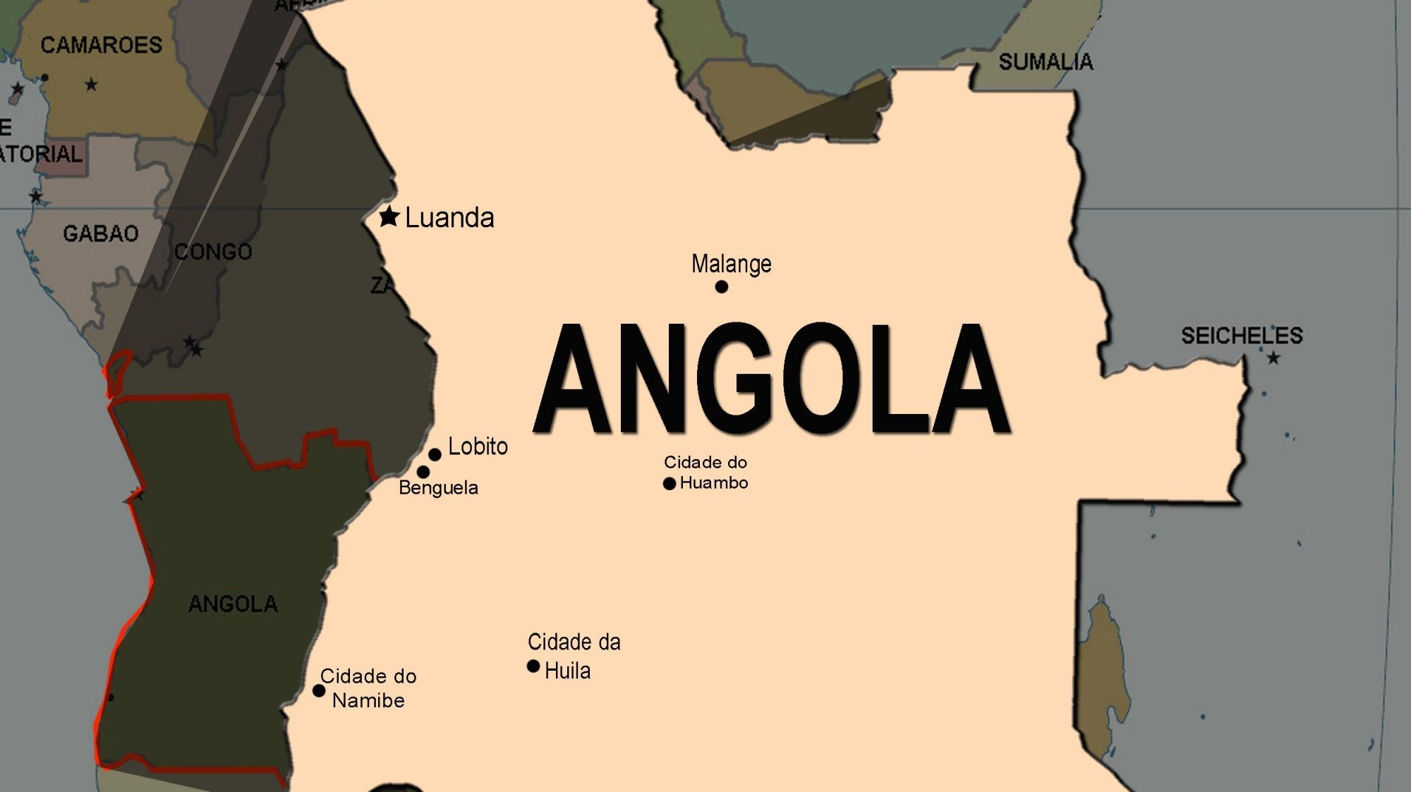 Angola apresenta um Produto Nacional Bruto per capita (por pessoa) &quot;cerca de três vezes superior ao limite de graduação dos países menos avançados&quot;
