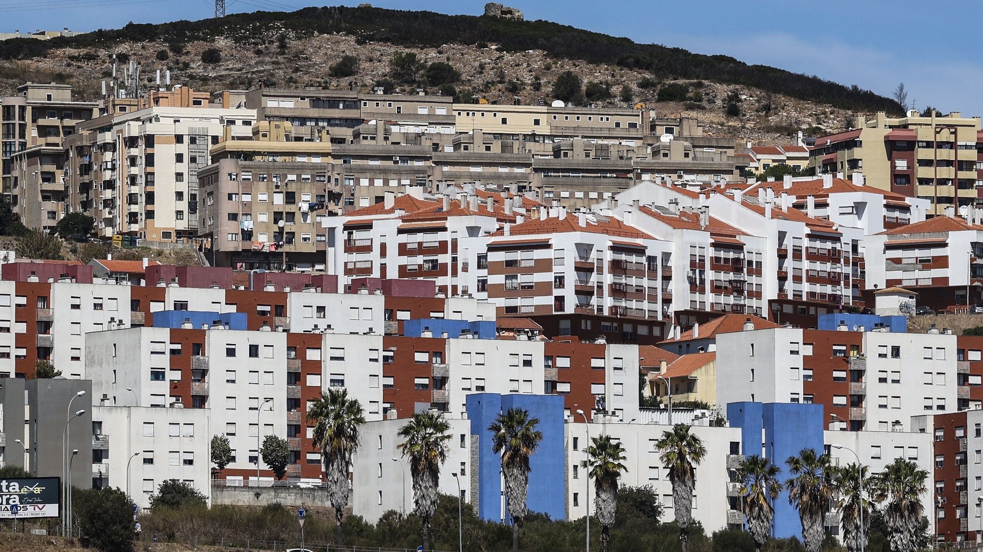 Prédios para habitação própria, arendar, vender ou alugar no distrito de Lisboa, 31 de agosto de 2023. MIGUEL A. LOPES/LUSA
