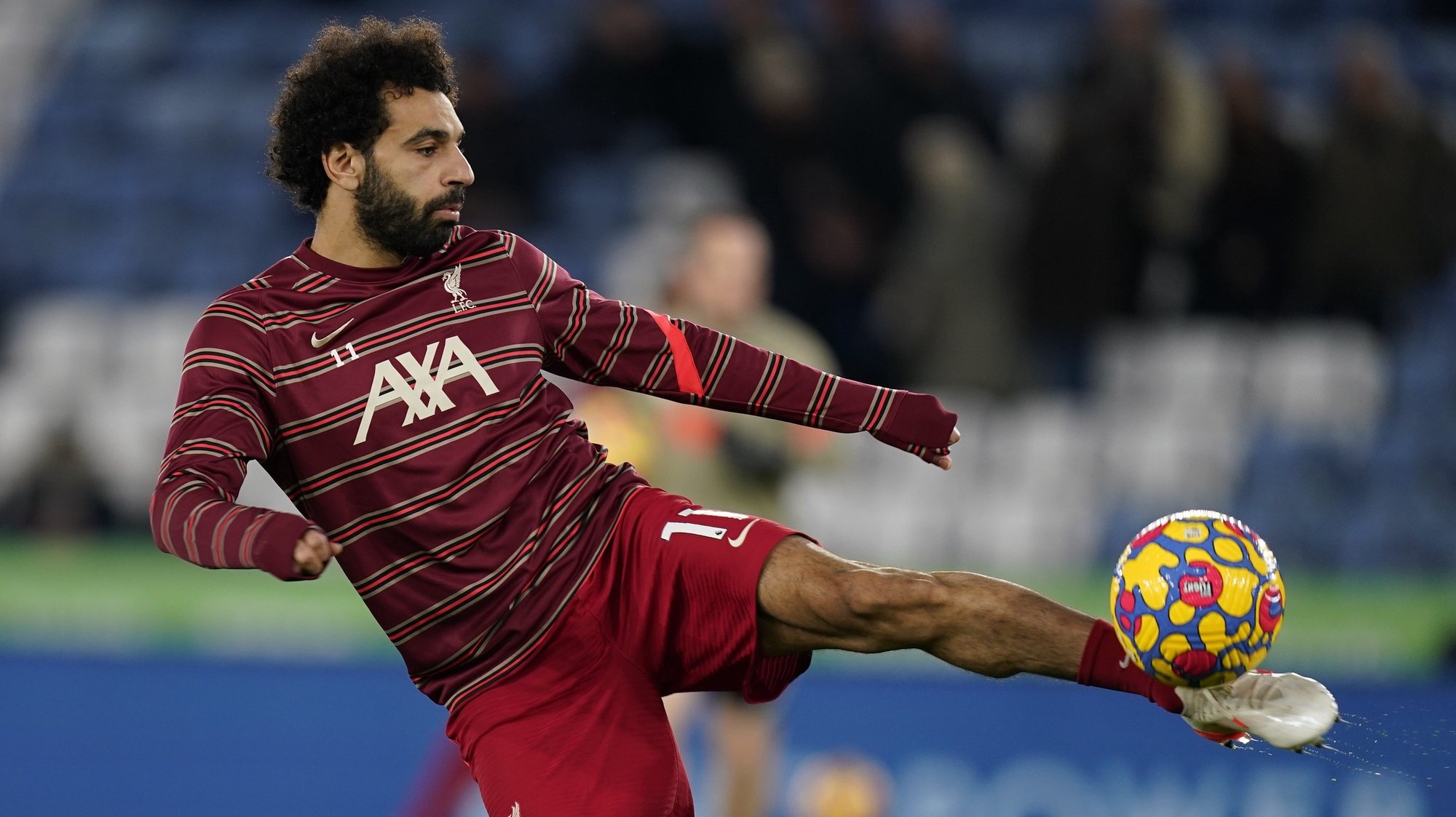 Mohamed Salah eleito melhor jogador do mês em Inglaterra - Premier