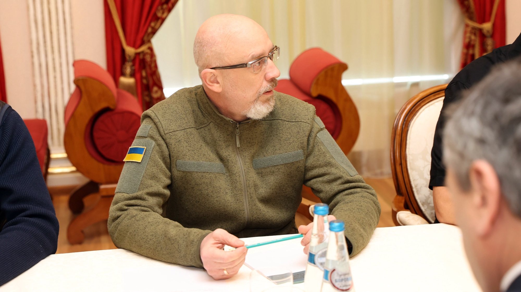 O ministro da Defesa ucraniano, Oleksii Reznikov