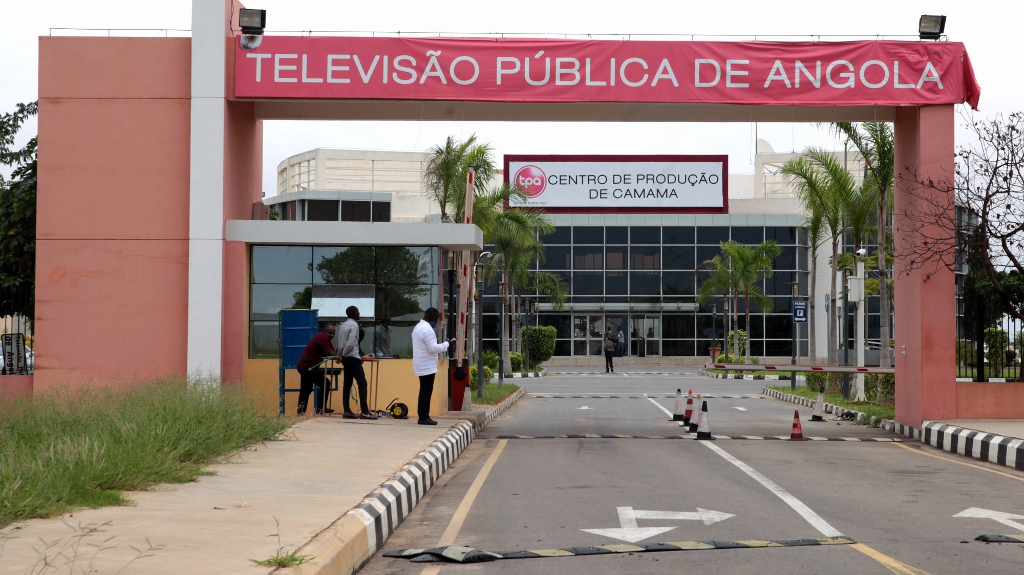 Televisão Pública de Angola (TPA)  28 de abril de 2020, em Luanda, Angola.   (ACOMPANHA TEXTO ?????  )  AMPE ROGÉRIO/LUSA