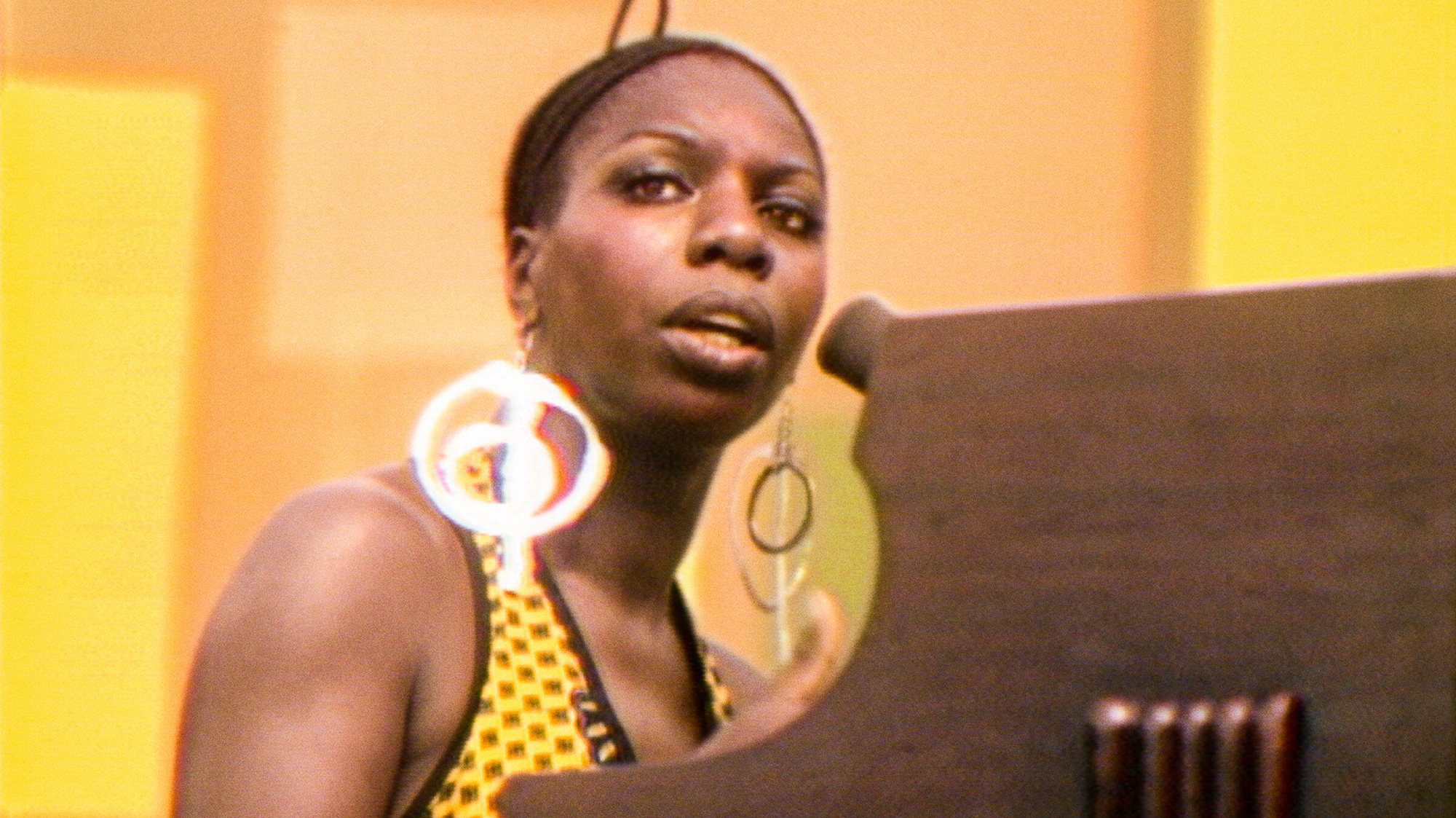 Nina Simone no filme &quot;Summer of Soul&quot;, que abre o festival a 21 de outubro