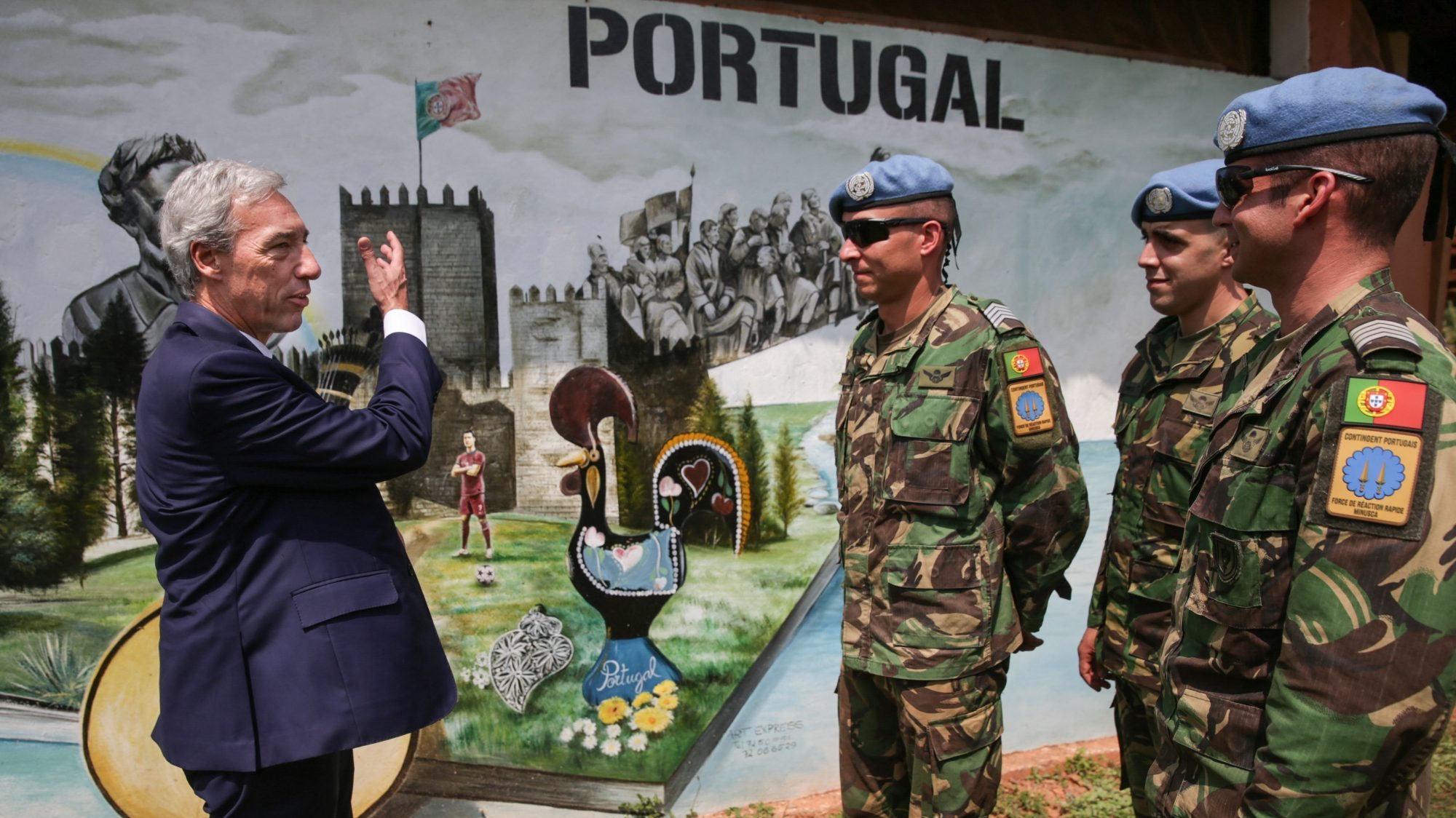 Portugal tem atualmente um papel importante na criação da paz na RCA, com 243 militares destacados no contexto de missões da ONU e UE