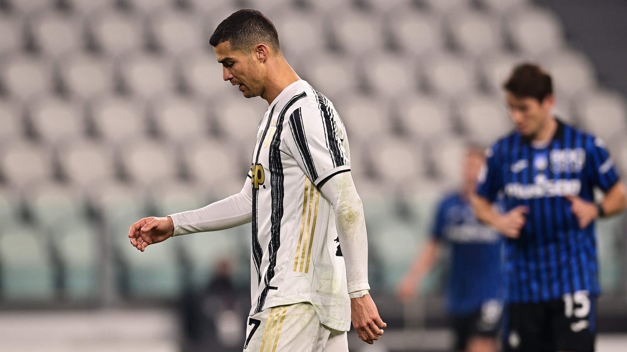 Ronaldo falhou o terceiro penálti na Serie A em três temporadas, tendo convertido 21 tentativas