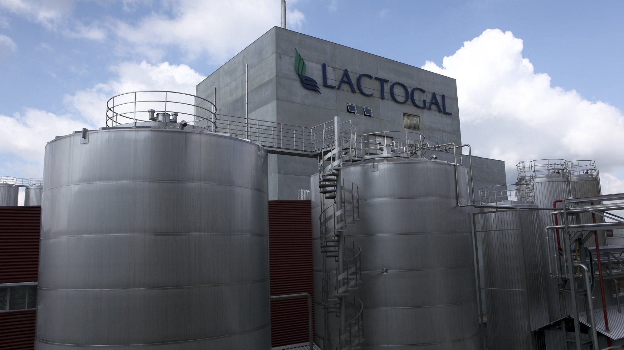 Fábrica de lacticínios da Lactogal, 17 de Setembro de 2209, em Oliveira de Azeméis. ANTÓNIO COTRIM/LUSA