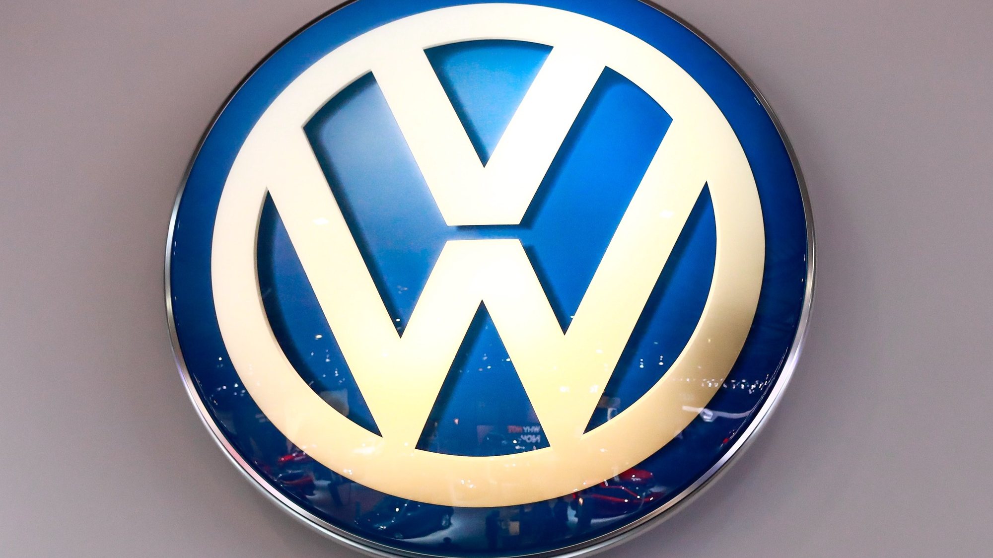 O logotipo da Volkswagen