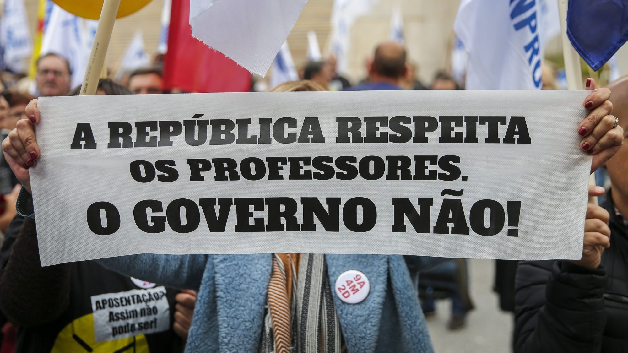 A Federação Nacional dos Professores (Fenprof), que organiza o protesto, acusa a tutela de inação no que toca a melhorias na carreira