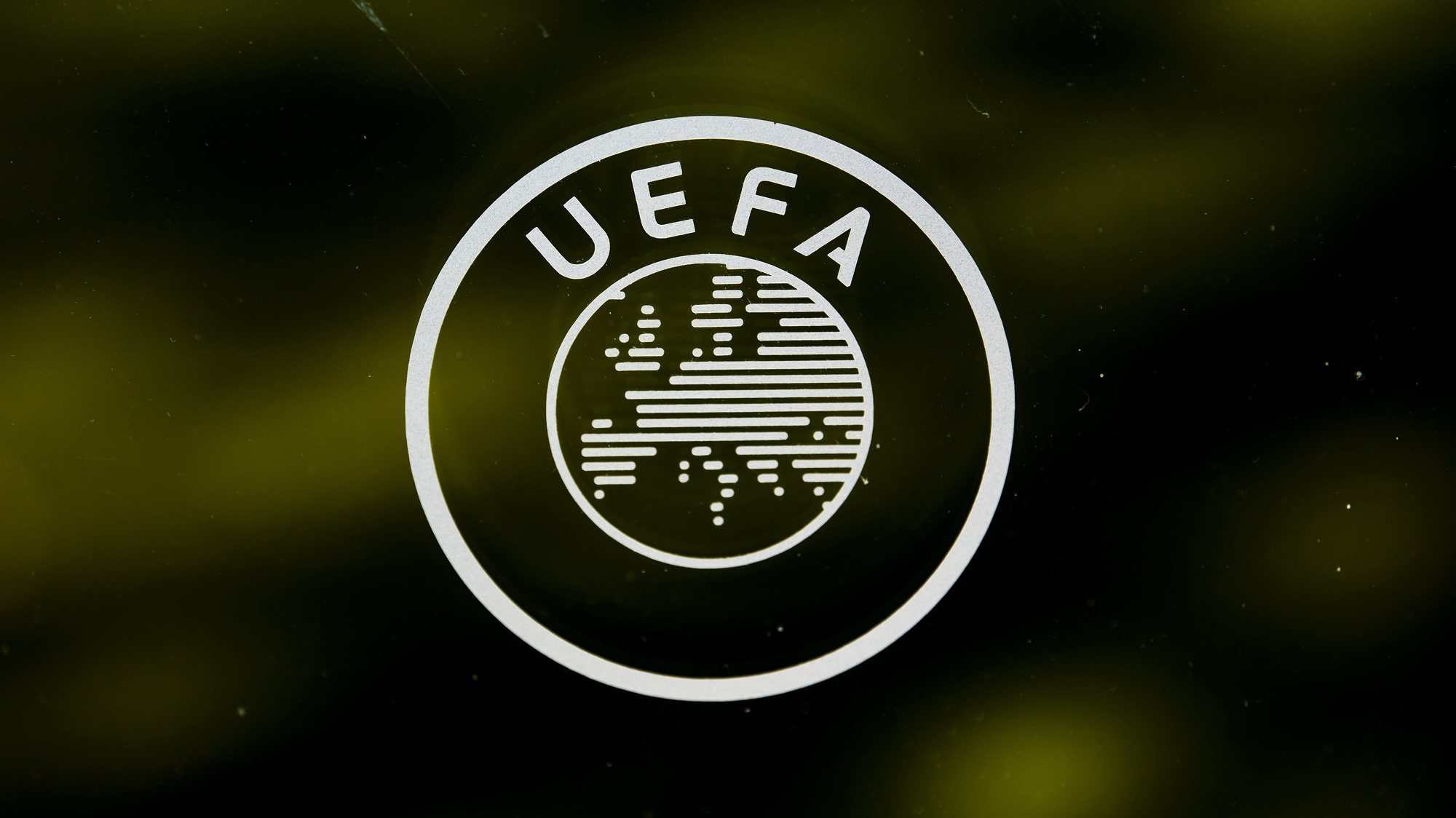 O logotipo da UEFA