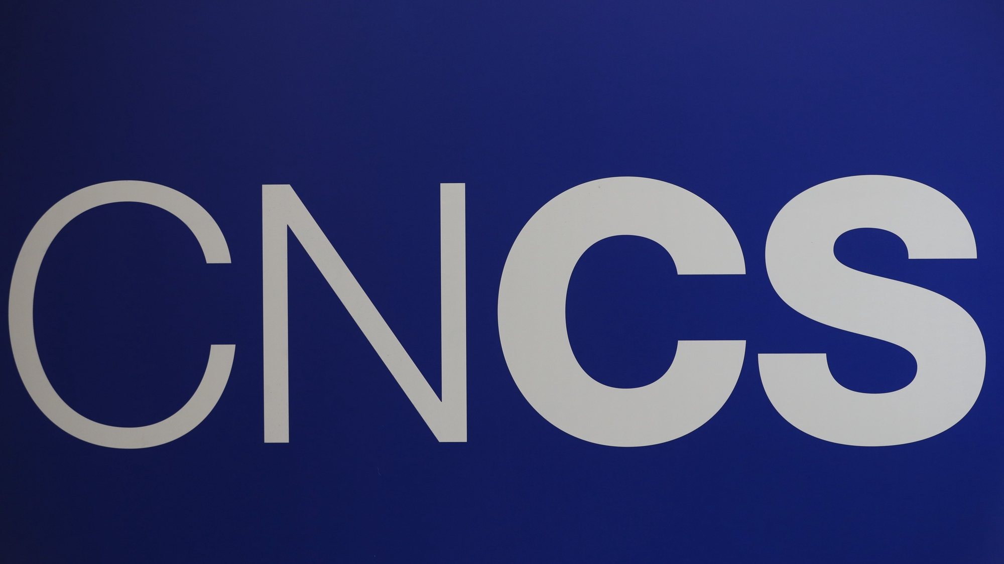 Logotipo do Centro Nacional de Cibersegurança, em Lisboa, 04 de abril de 2019. JOSÉ SENA GOULÃO/LUSA