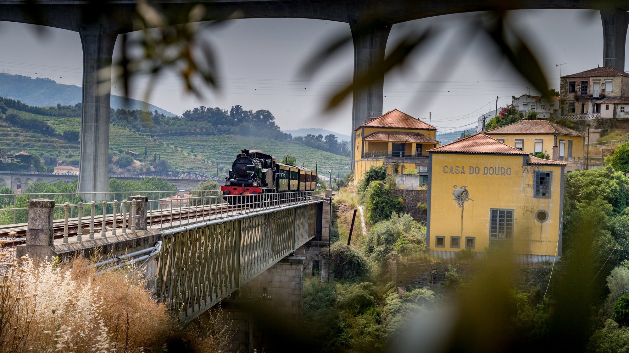 Comboio histórico na Linha do Douro em Peso da Régua