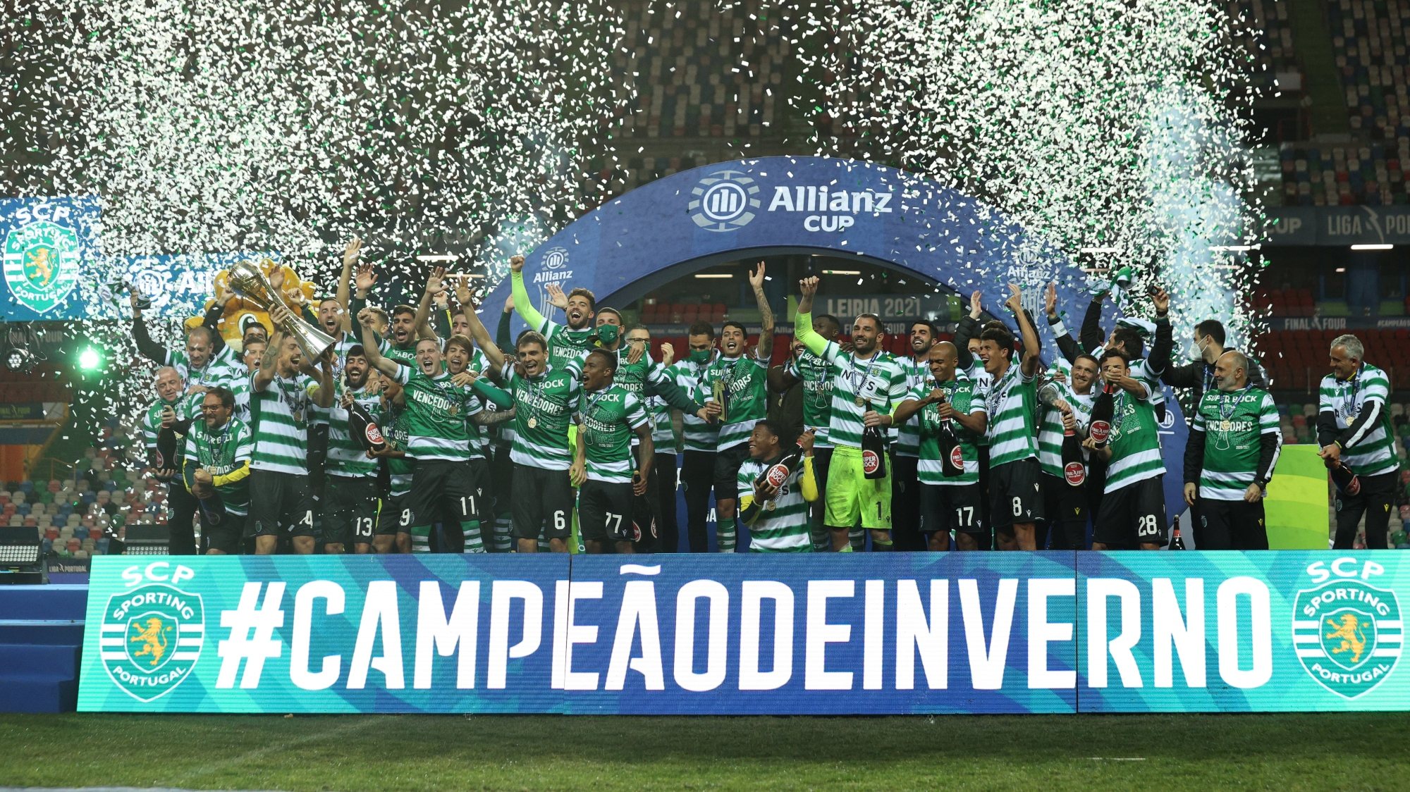 Depois das duas finais perdidas em 2008 e 2009, Sporting ganhou Taça da Liga em 2018, 2019 e 2021 – sendo que só na última não foi aos penáltis